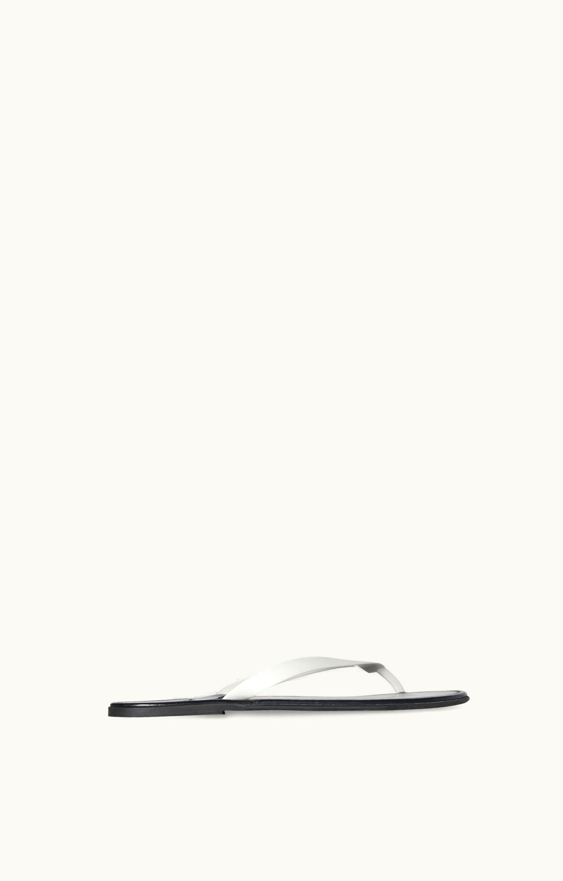 The Row The Row Beach Flip Flop White In Rubber