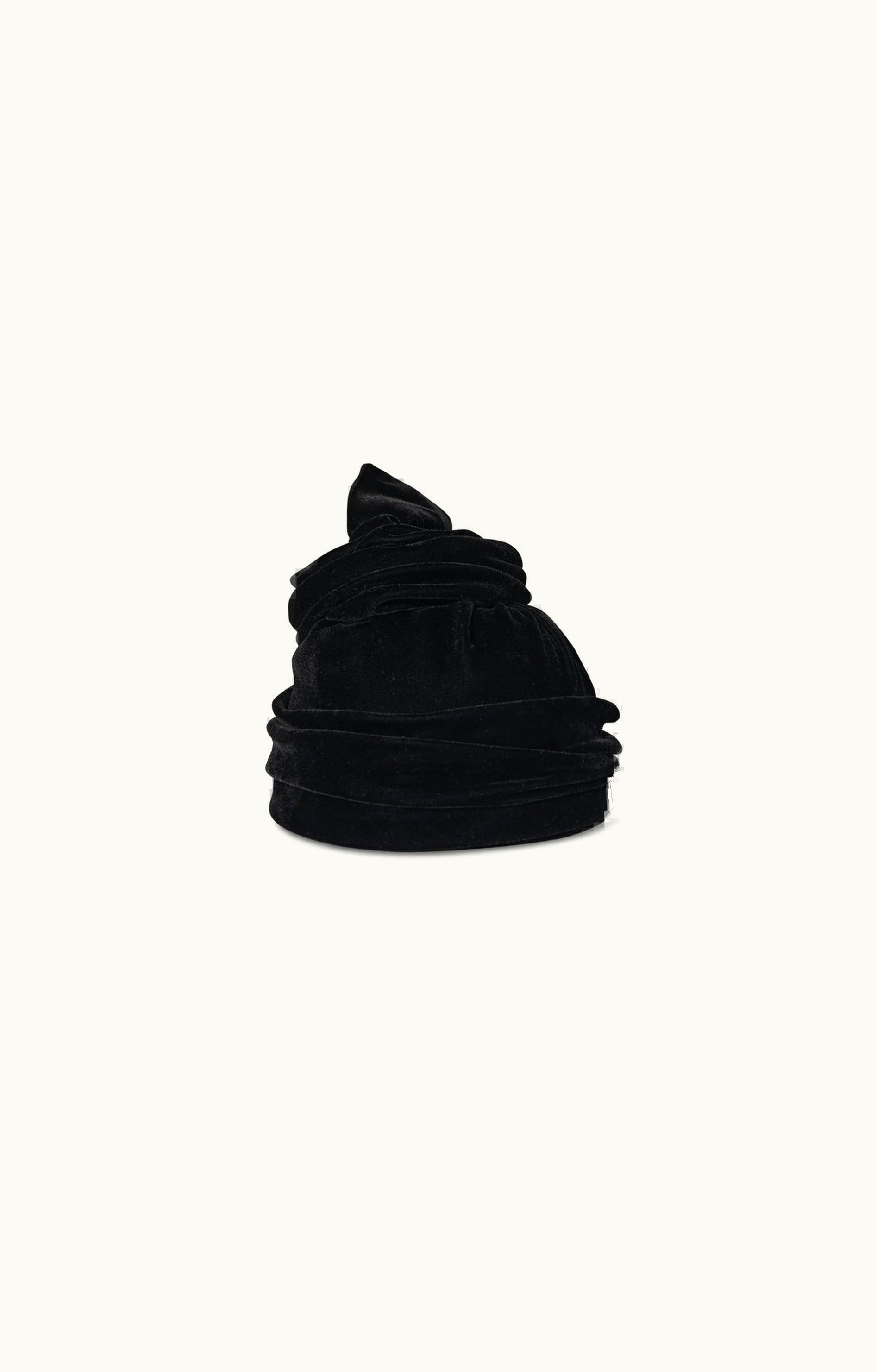 The Row The Row Penelope Hat Black In Viscose And Silk