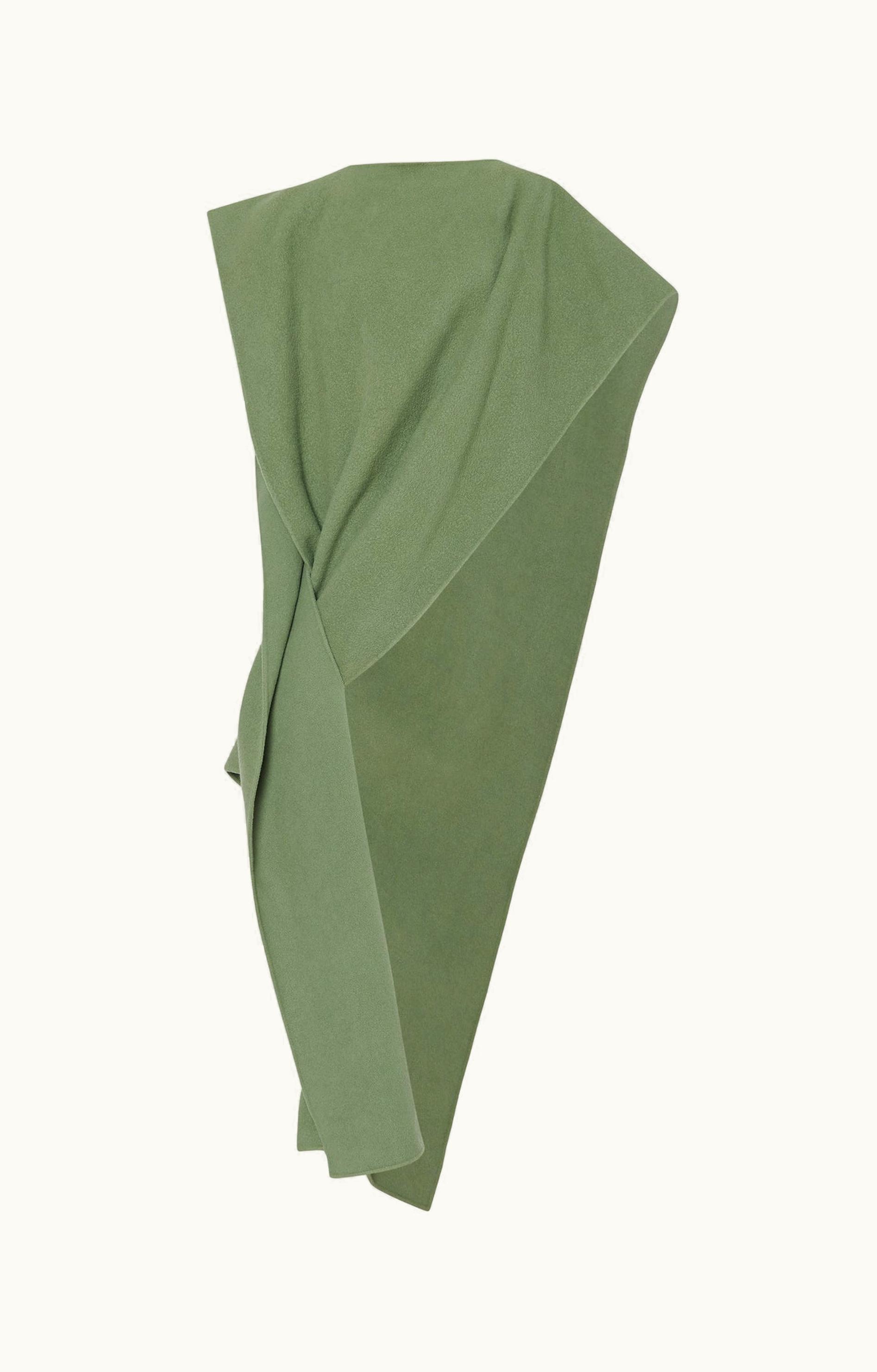 The Row The Row Keran Top Green In Cashmere