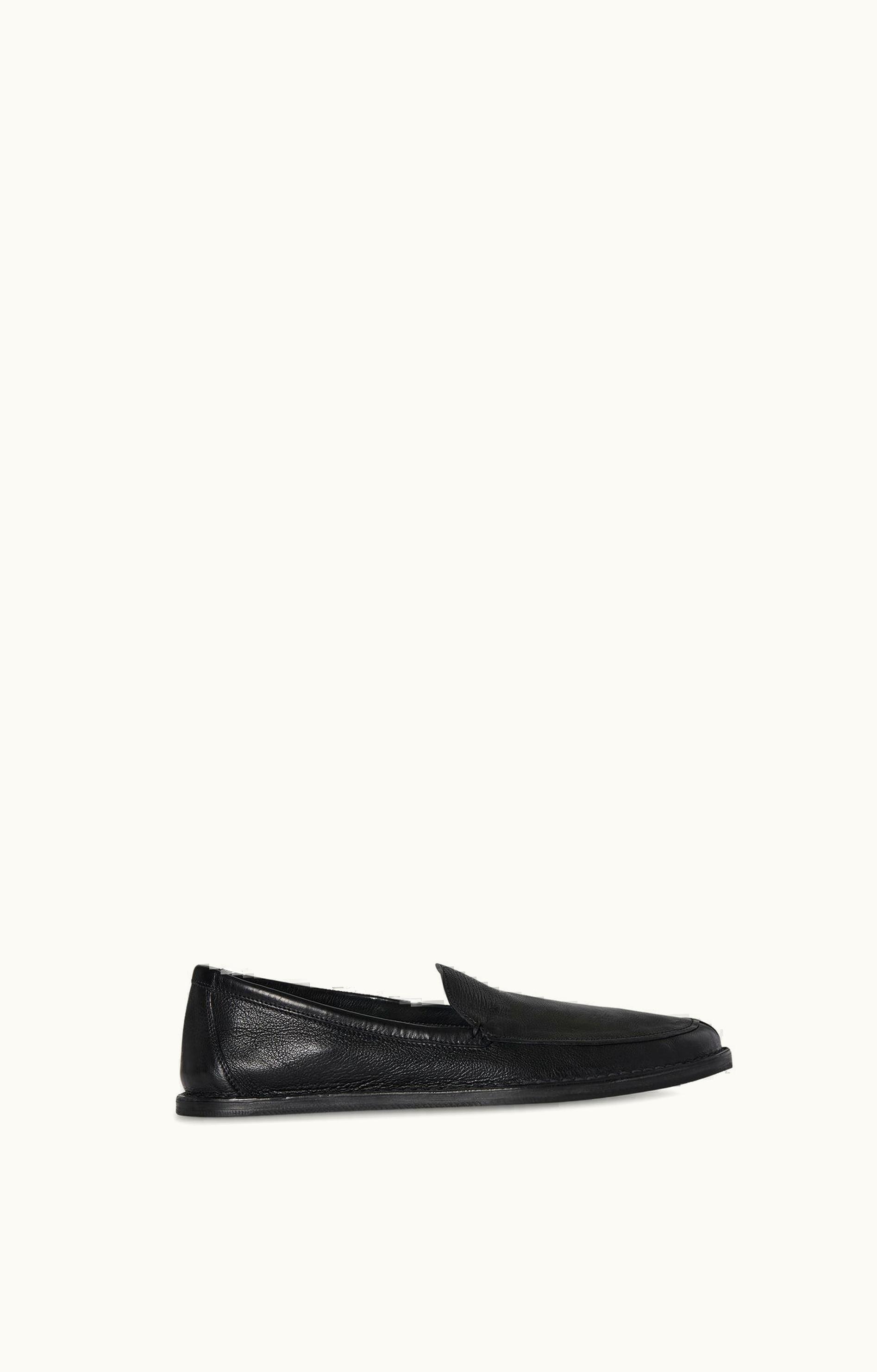 The Row The Row Cary V1 Loafer Black In Leather