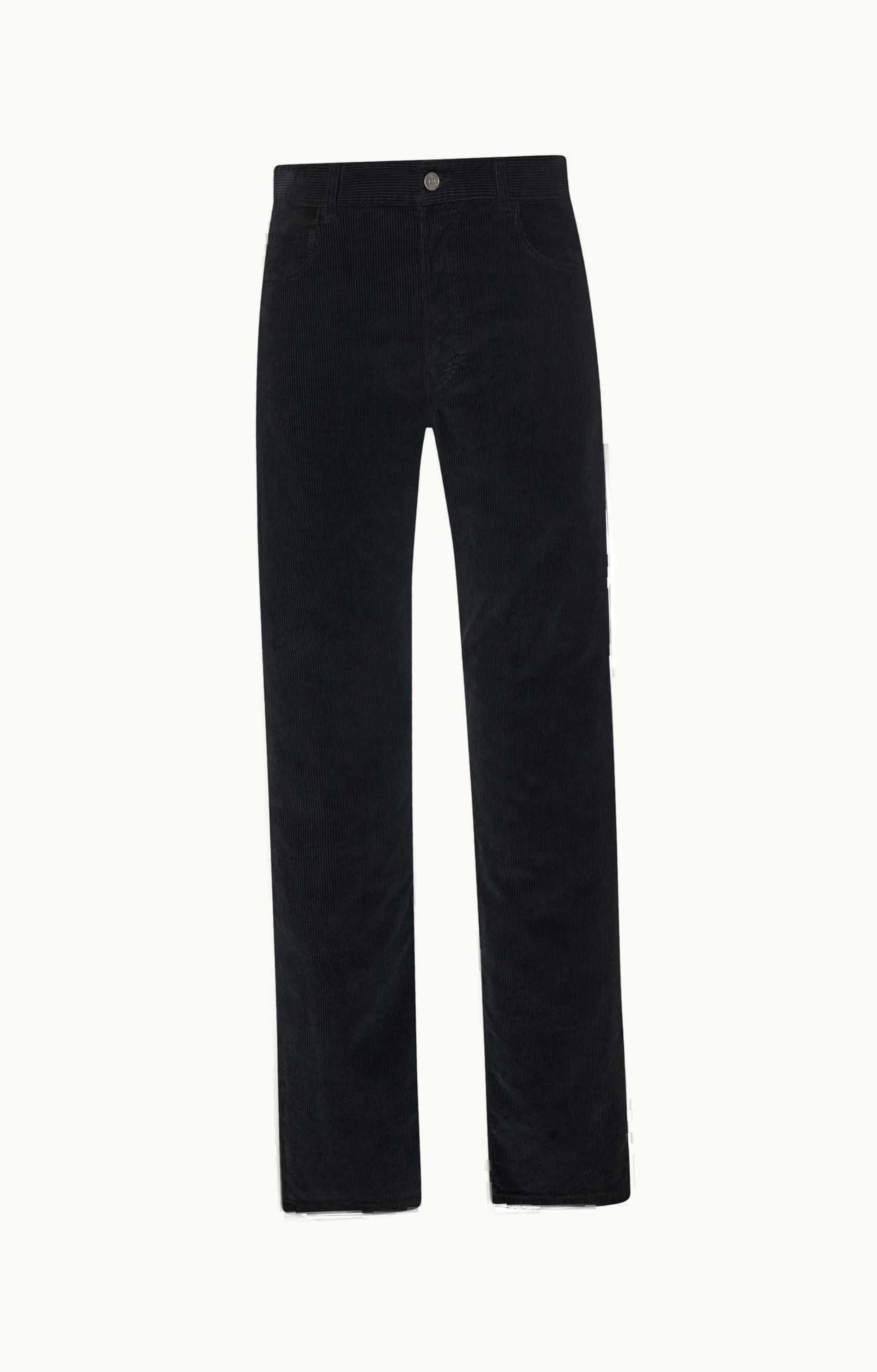 The Row The Row Carlisle Pant Black In Corduroy