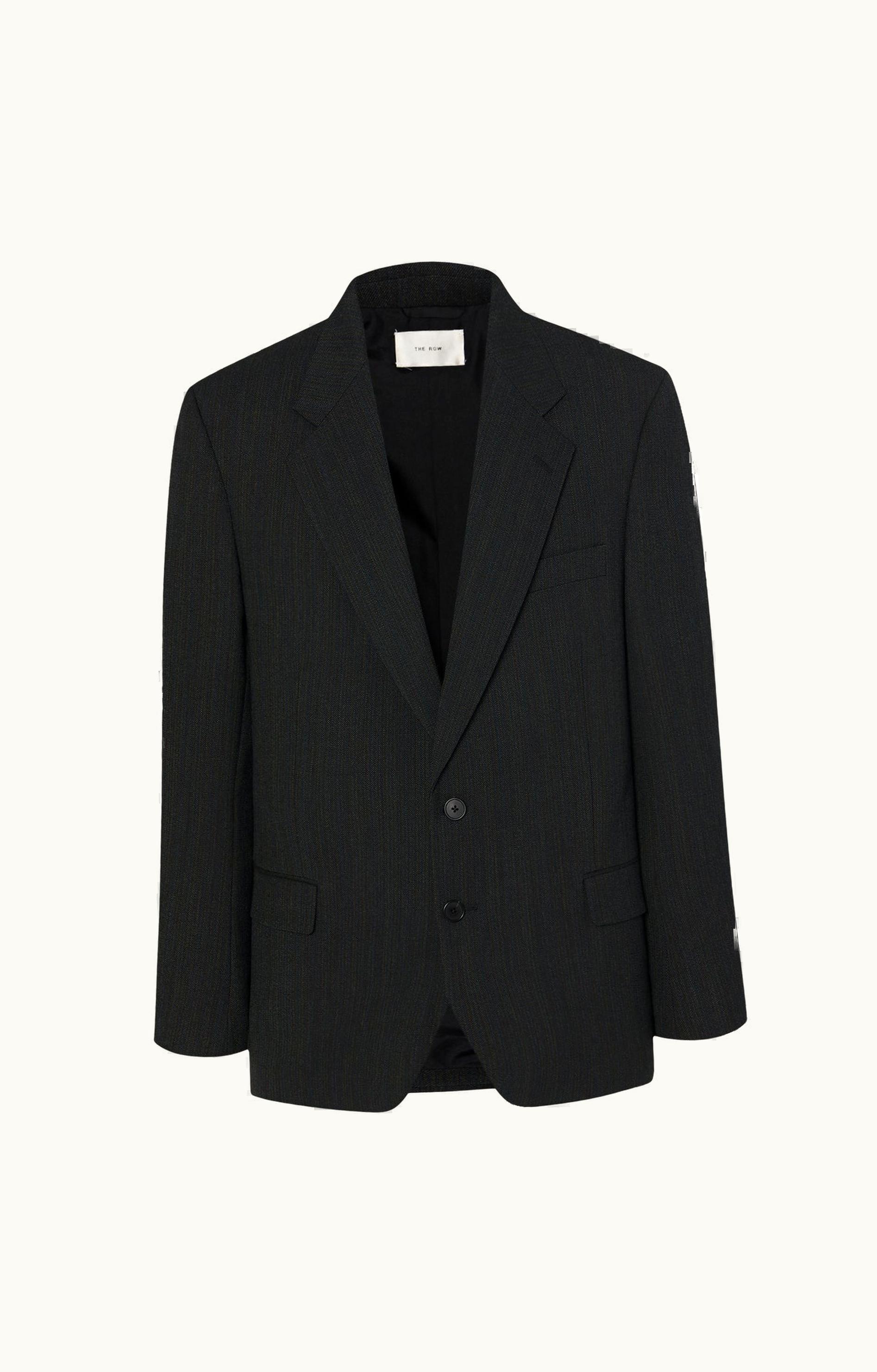 The Row The Row Phil Jacket Grey In Wool