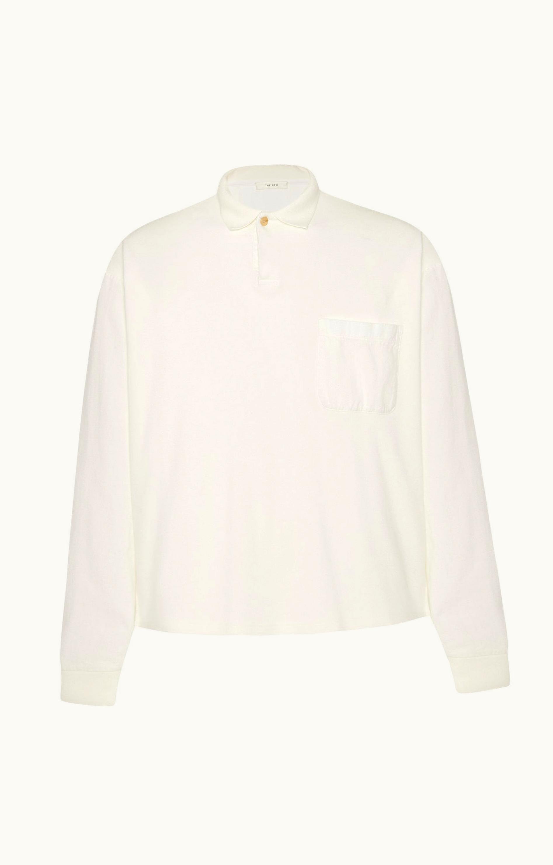 The Row The Row Wrenley Top White In Cotton