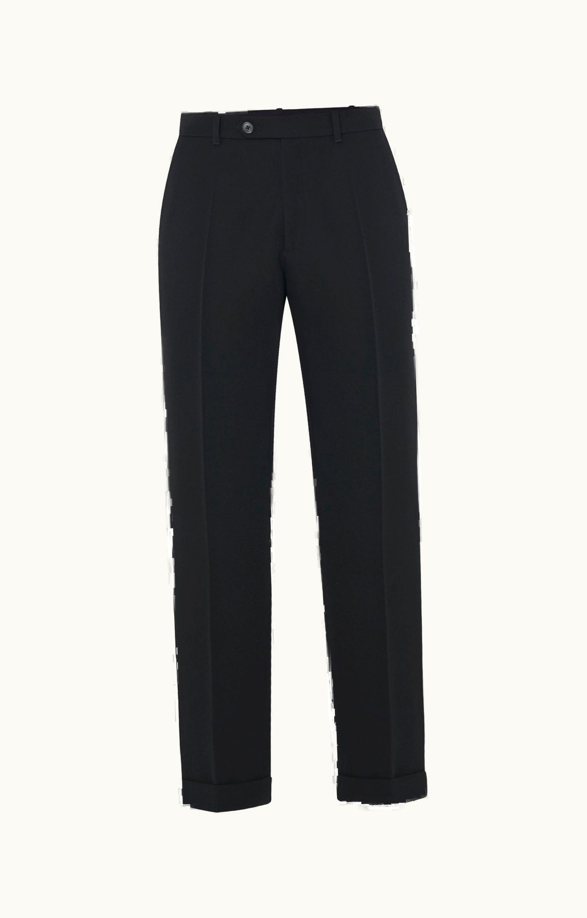 The Row The Row Seth Pant Black In Wool