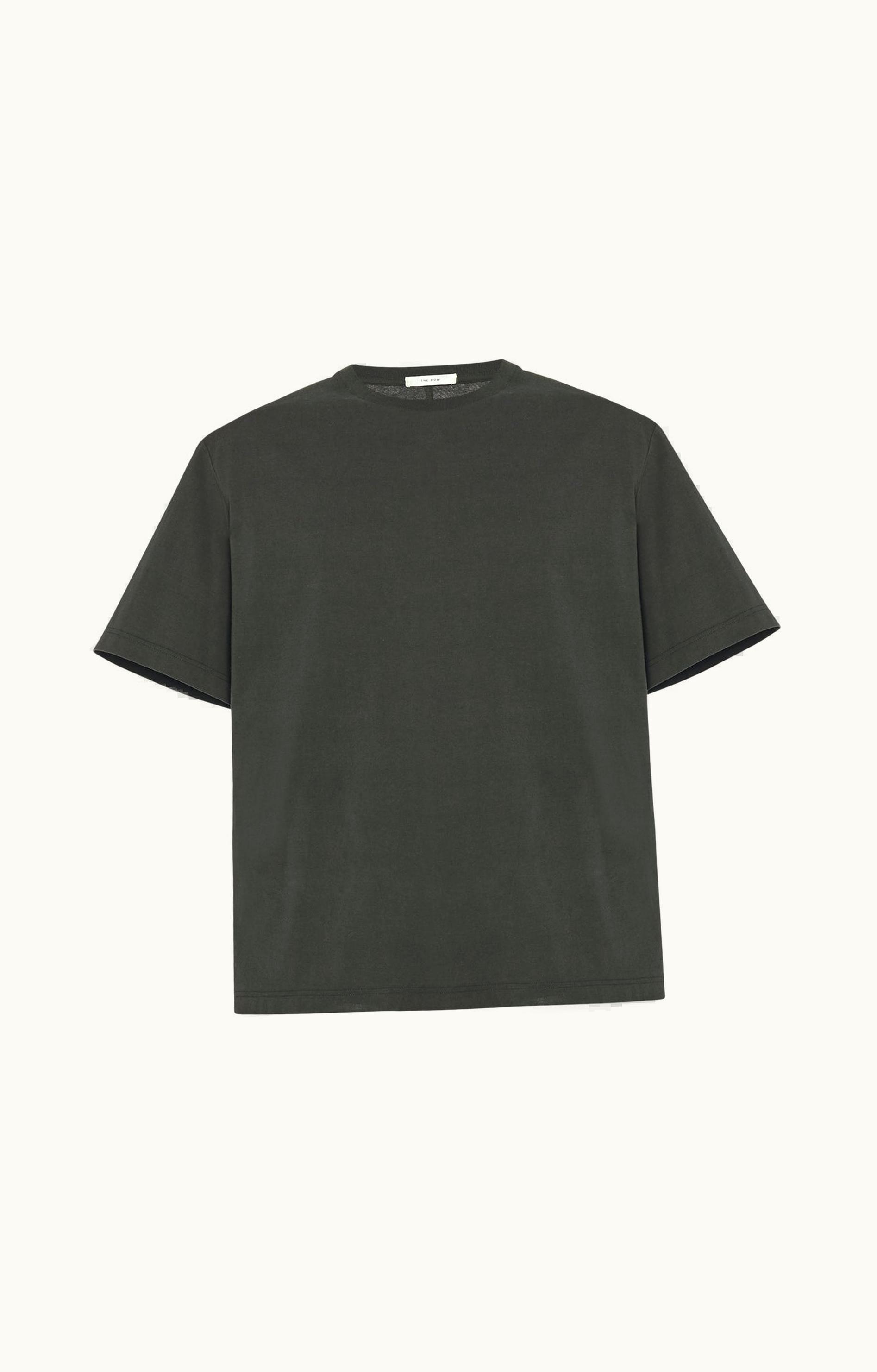 The Row The Row Errigal Top Green In Cotton