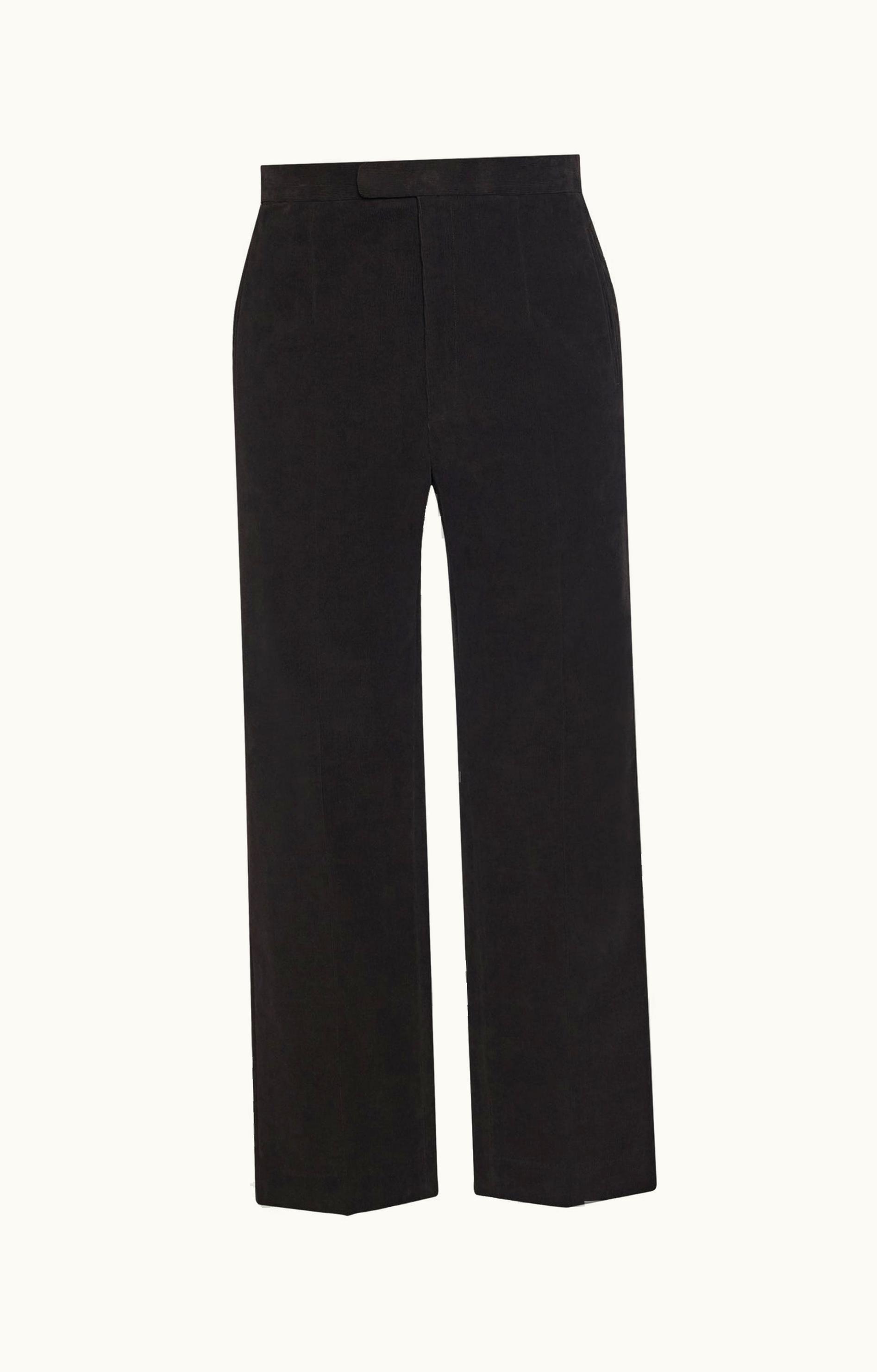 The Row The Row Baird Pant Brown In Corduroy