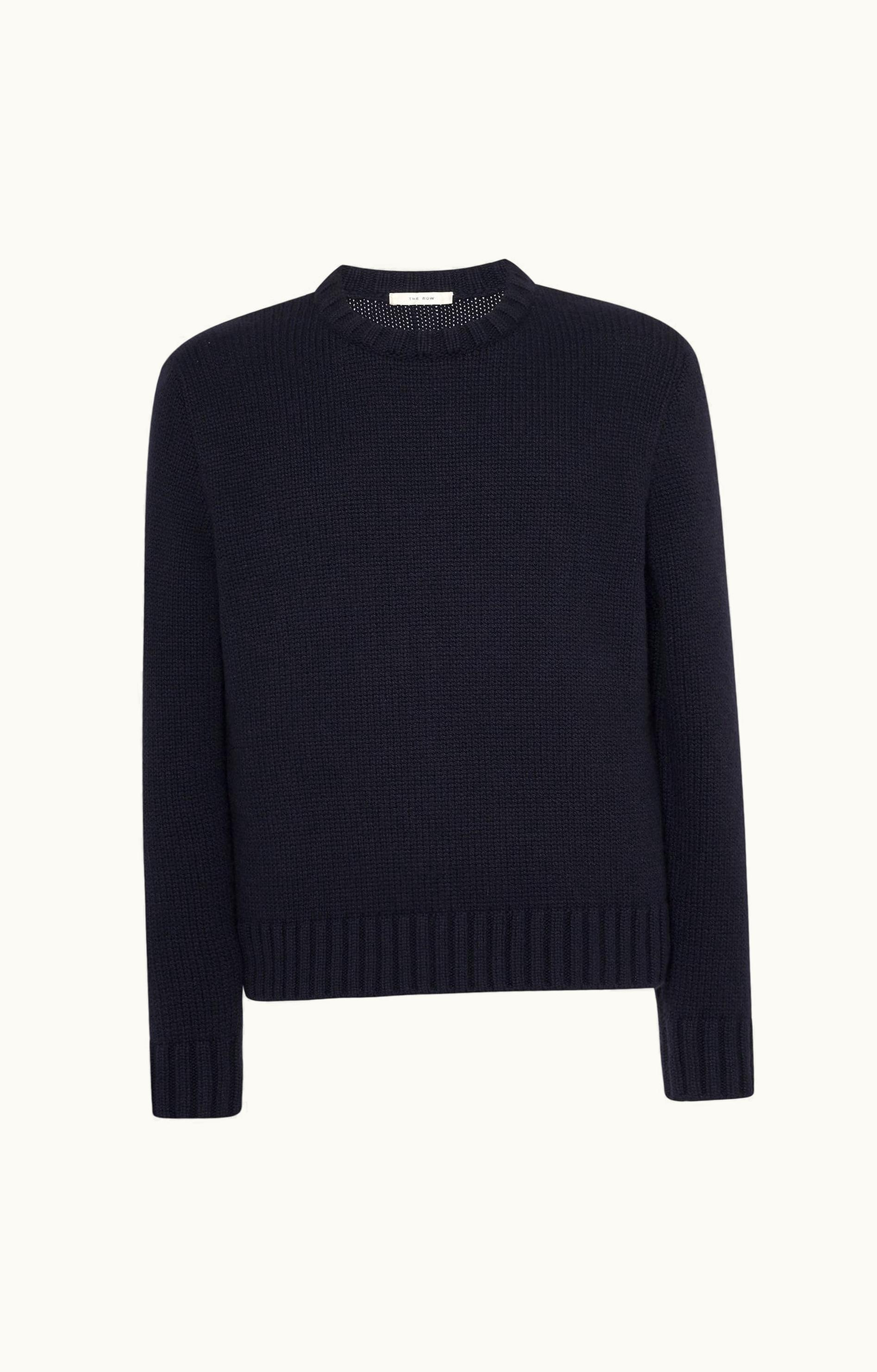 The Row The Row Benji Sweater Blue In Cashmere 51Y187NVY