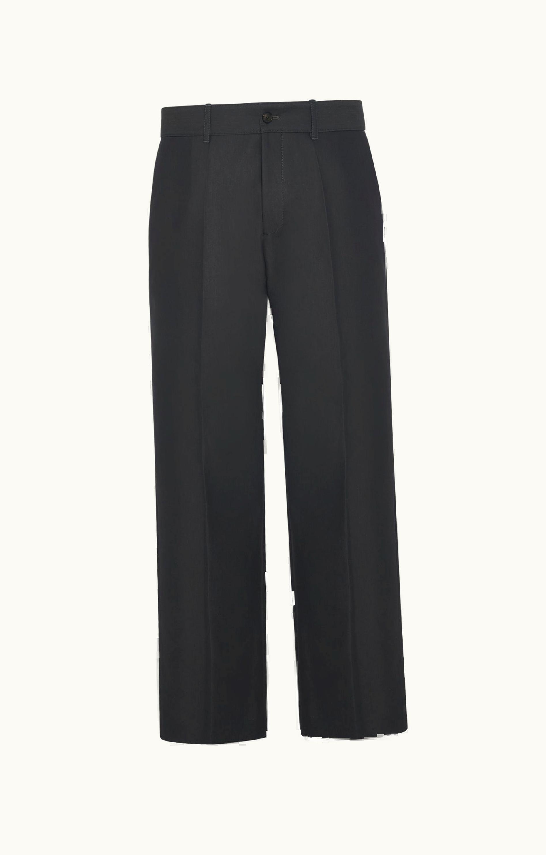 The Row The Row Rosco Pant Blue In Cotton And Nylon