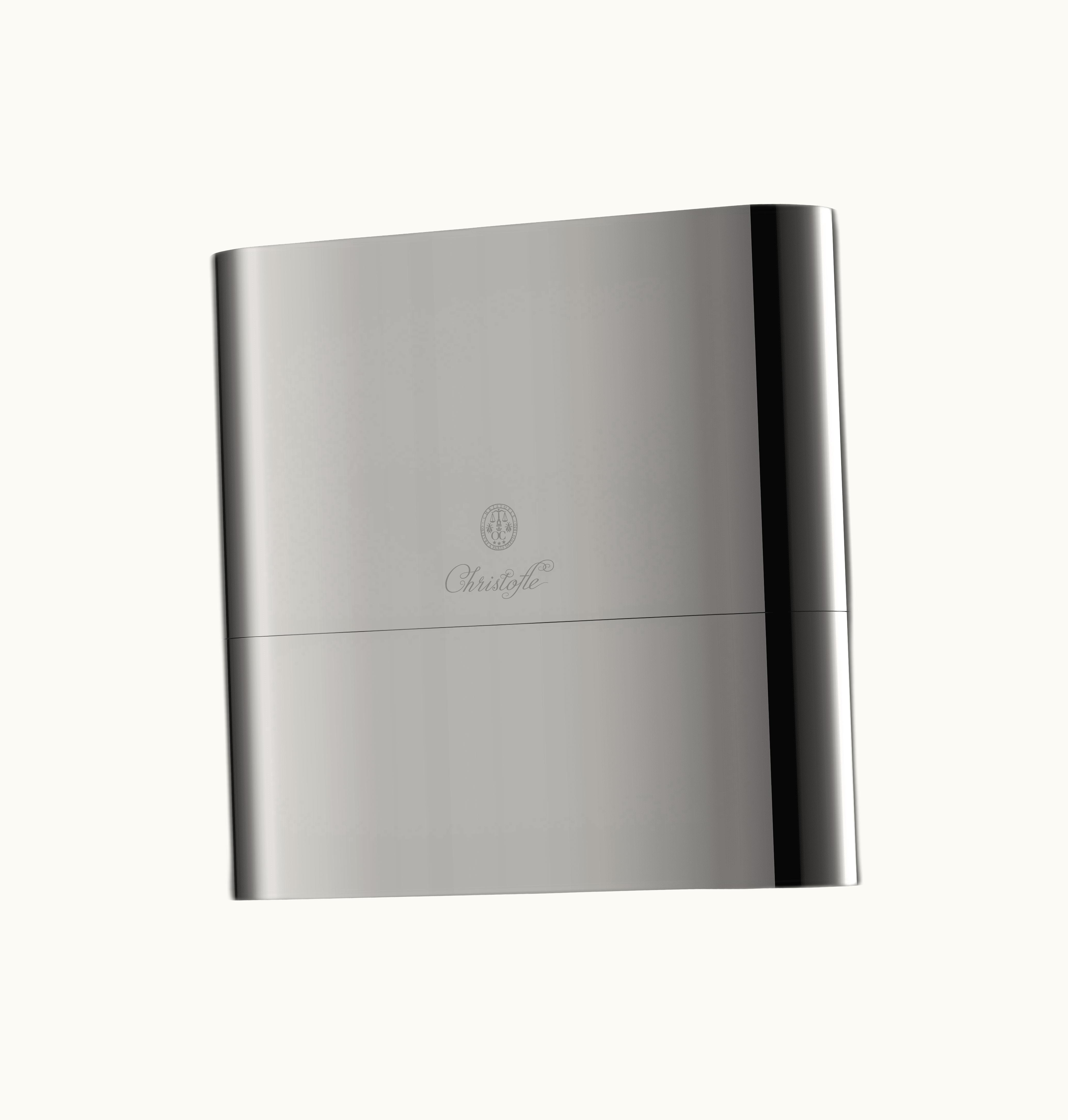 Christofle Christofle Black Stainless Steel Case - 24-piece Stainless Steel (sold Empty) Concorde Variations