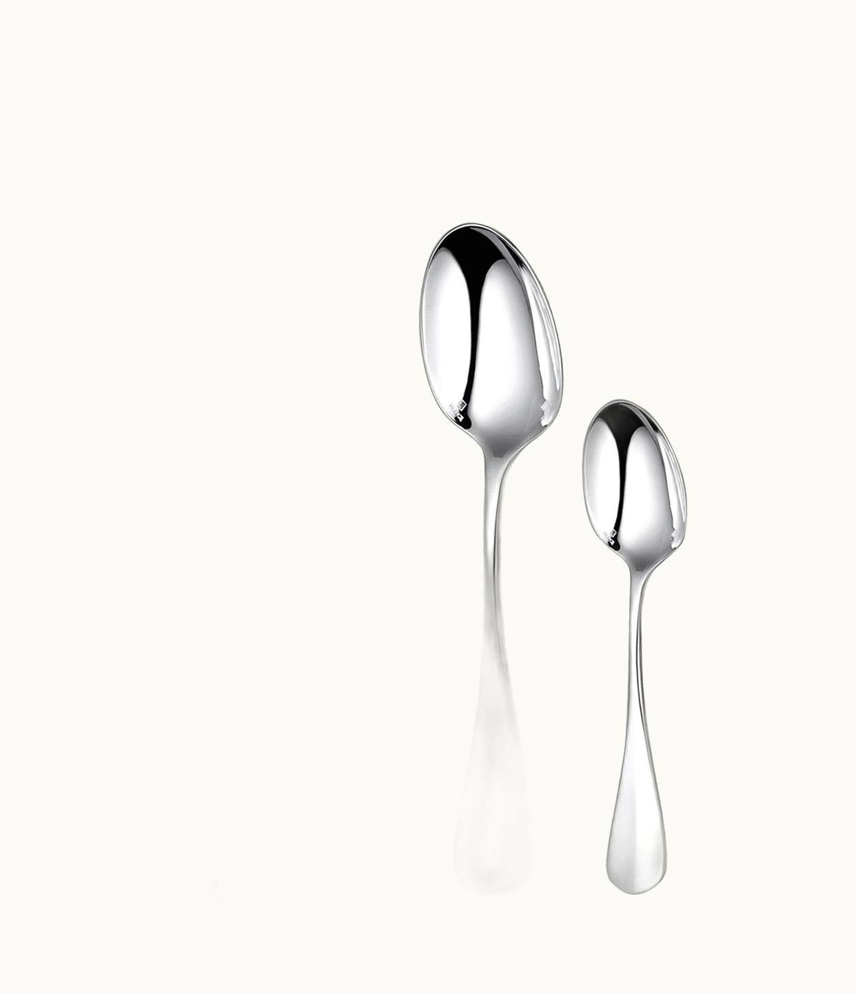 Christofle 24-Piece Silver-Plated Flatware Set With Free Chest Fidelio