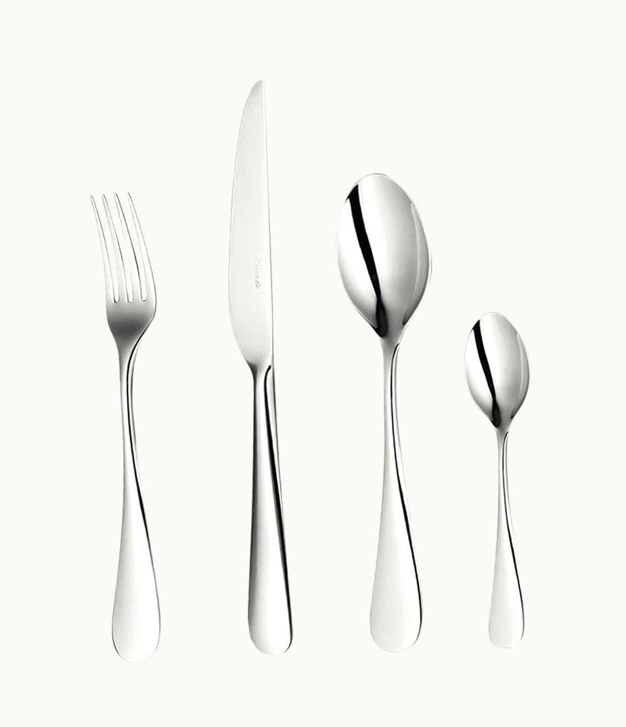Christofle Christofle 24-Piece Stainless Steel Flatware Set With Free Chest Origine