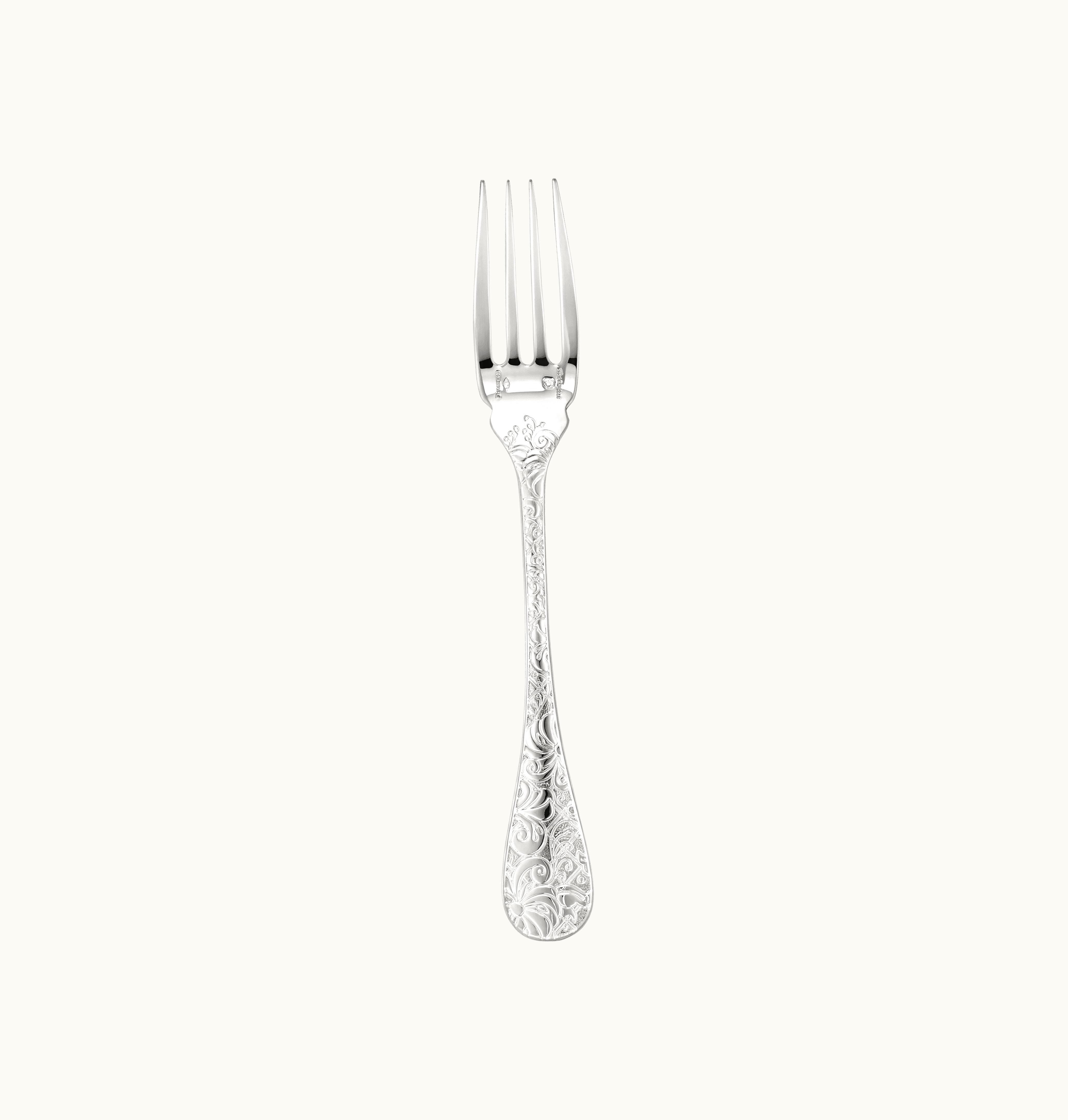 Christofle Christofle Sterling Silver Fish Fork Jardin d'Eden