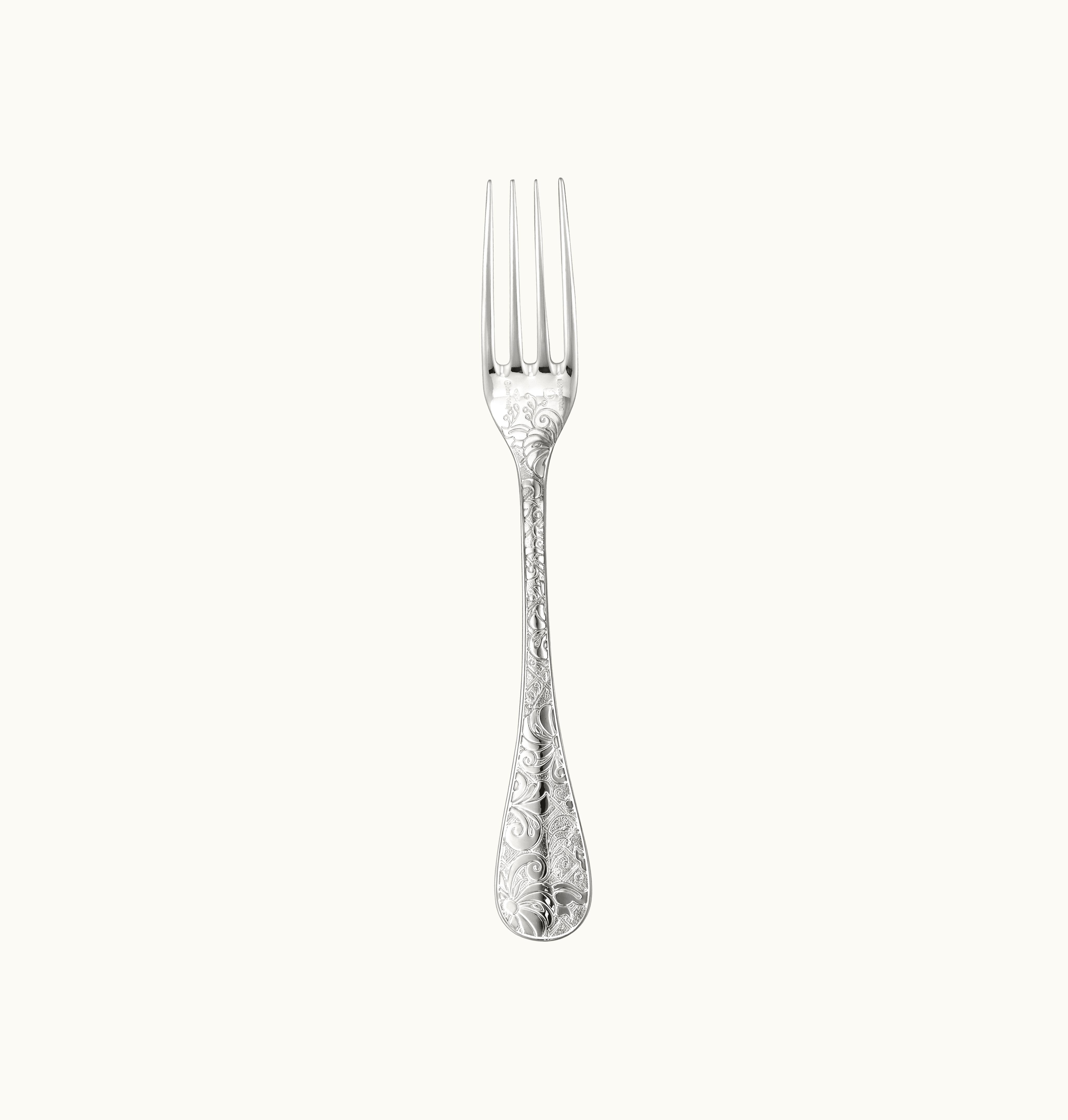 Christofle Christofle Sterling Silver Dessert Fork Jardin d'Eden
