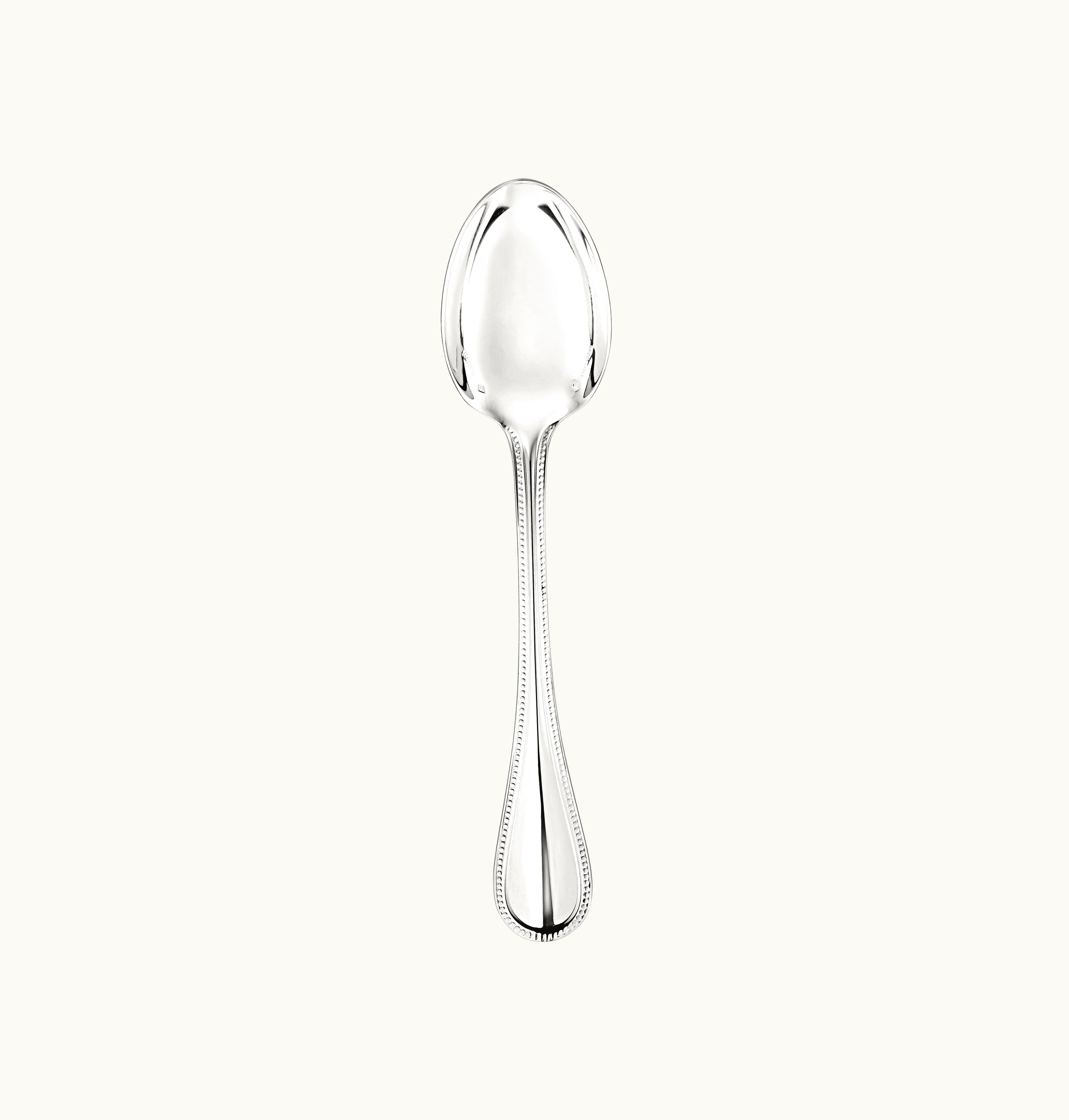 Christofle Christofle Sterling Silver Dessert Spoon Perles