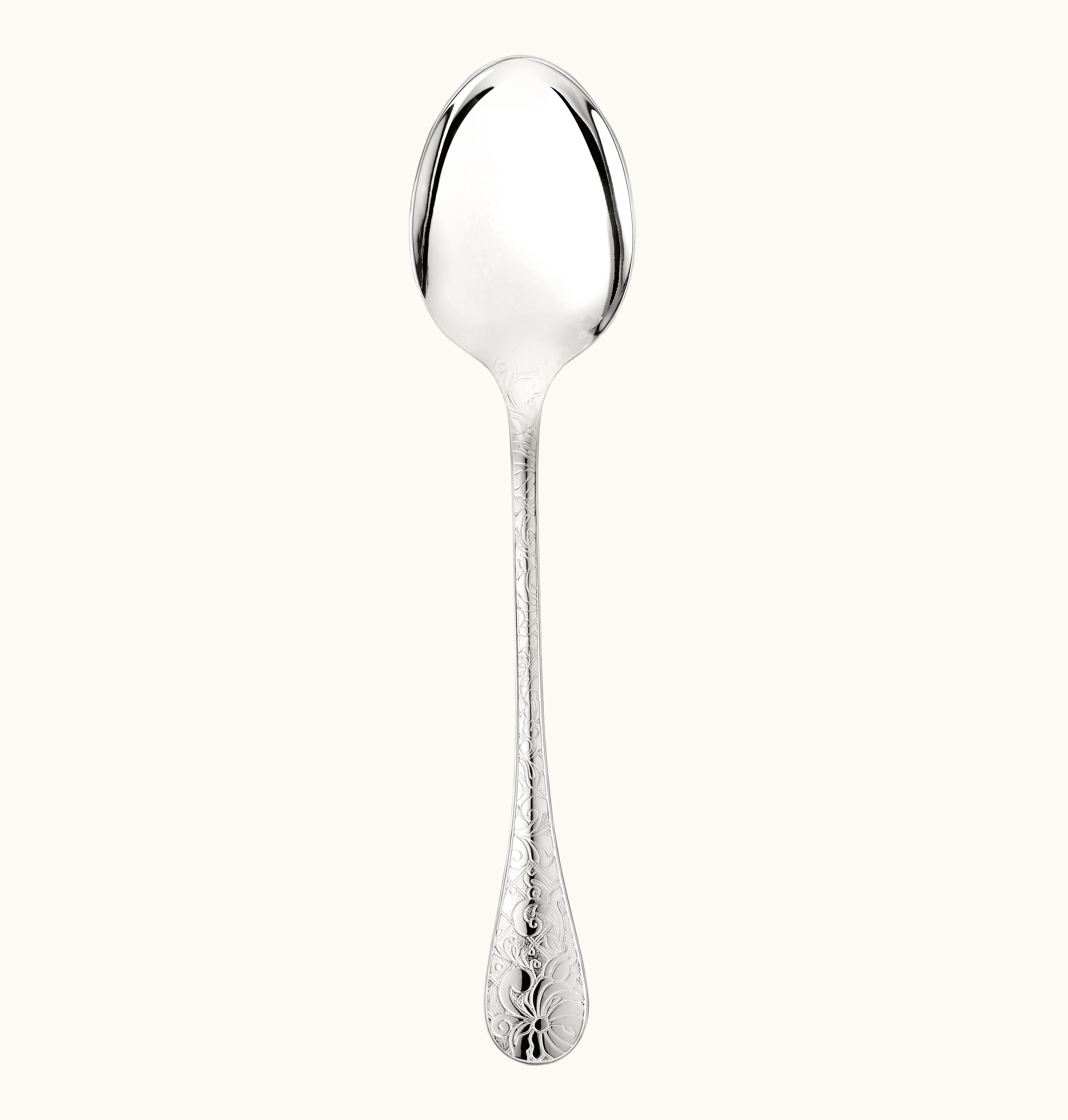 Christofle Christofle Silver Plated Serving Spoon Jardin d'Eden Jardin d'Eden