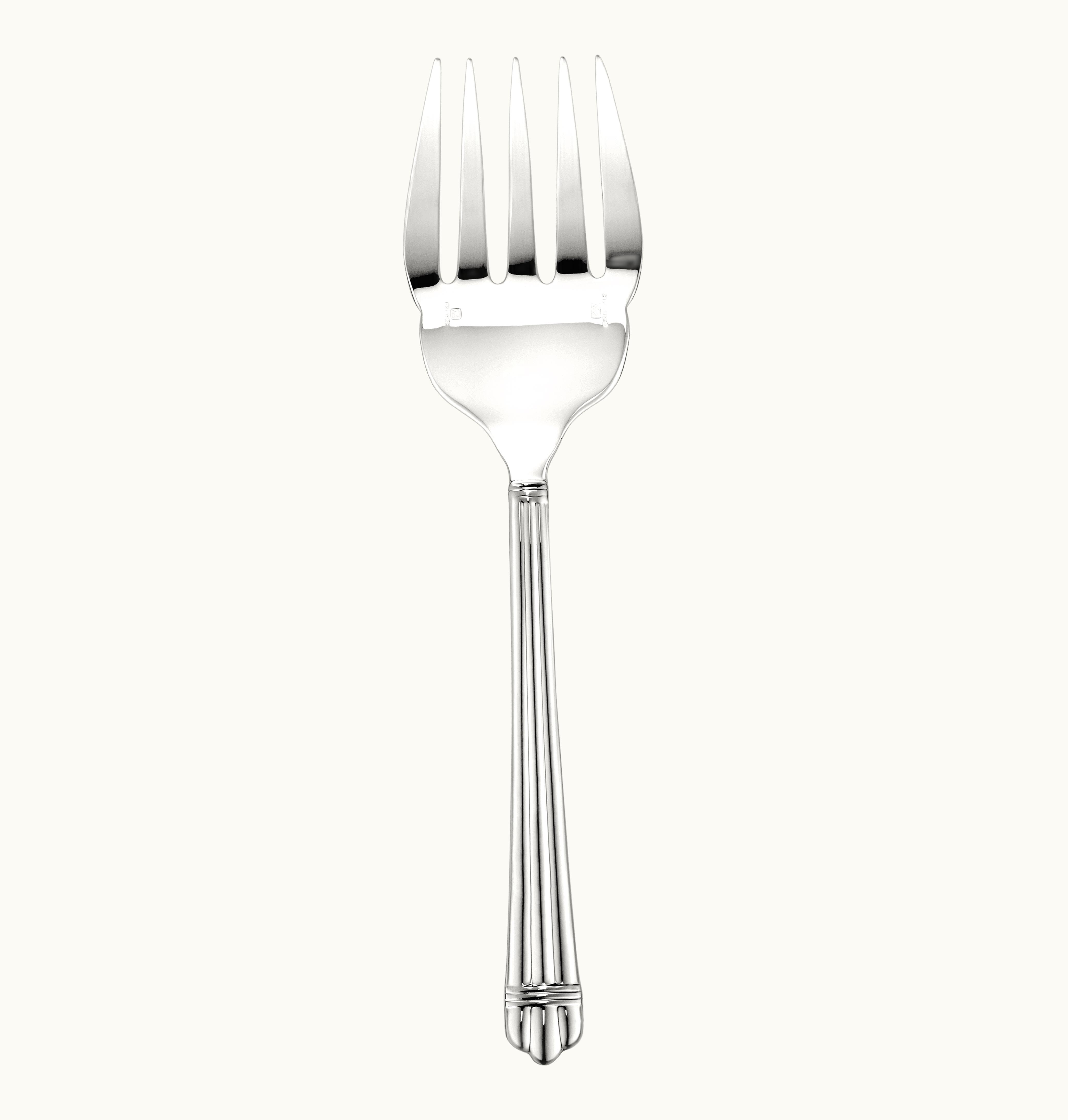Christofle Christofle Silver-Plated Fish Serving Fork Aria