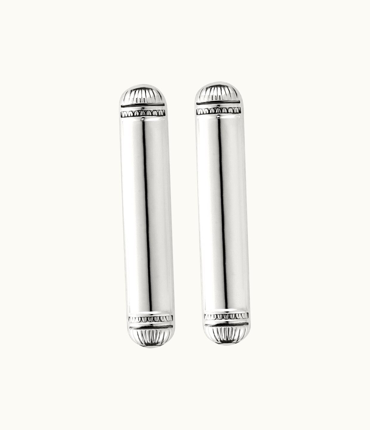 Christofle Christofle Set Of Two Silver-Plated Chopsticks Rests Malmaison