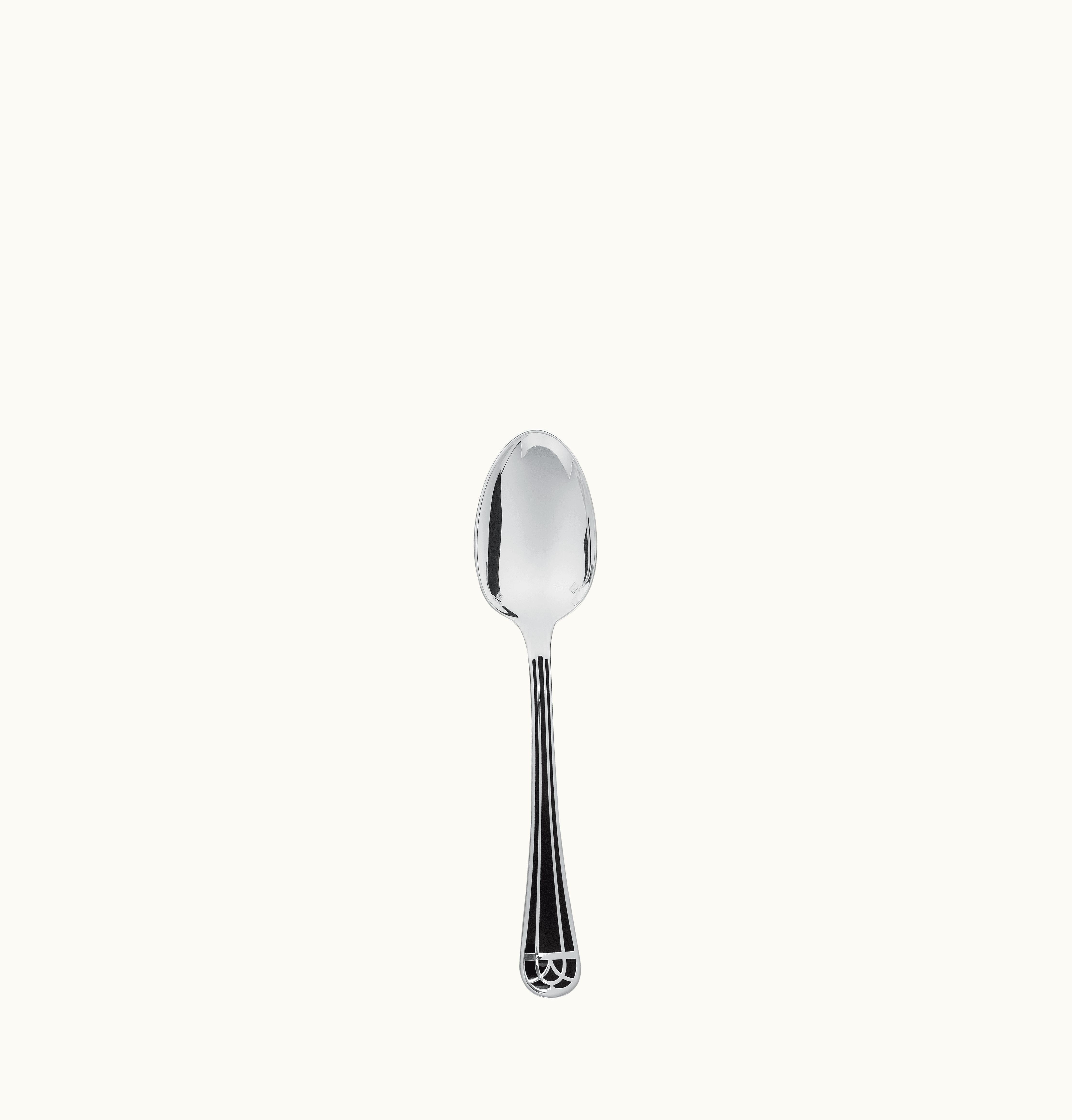 Christofle Christofle Silver-Plated After Dinner Coffee / Tea Spoon - Black Talisman