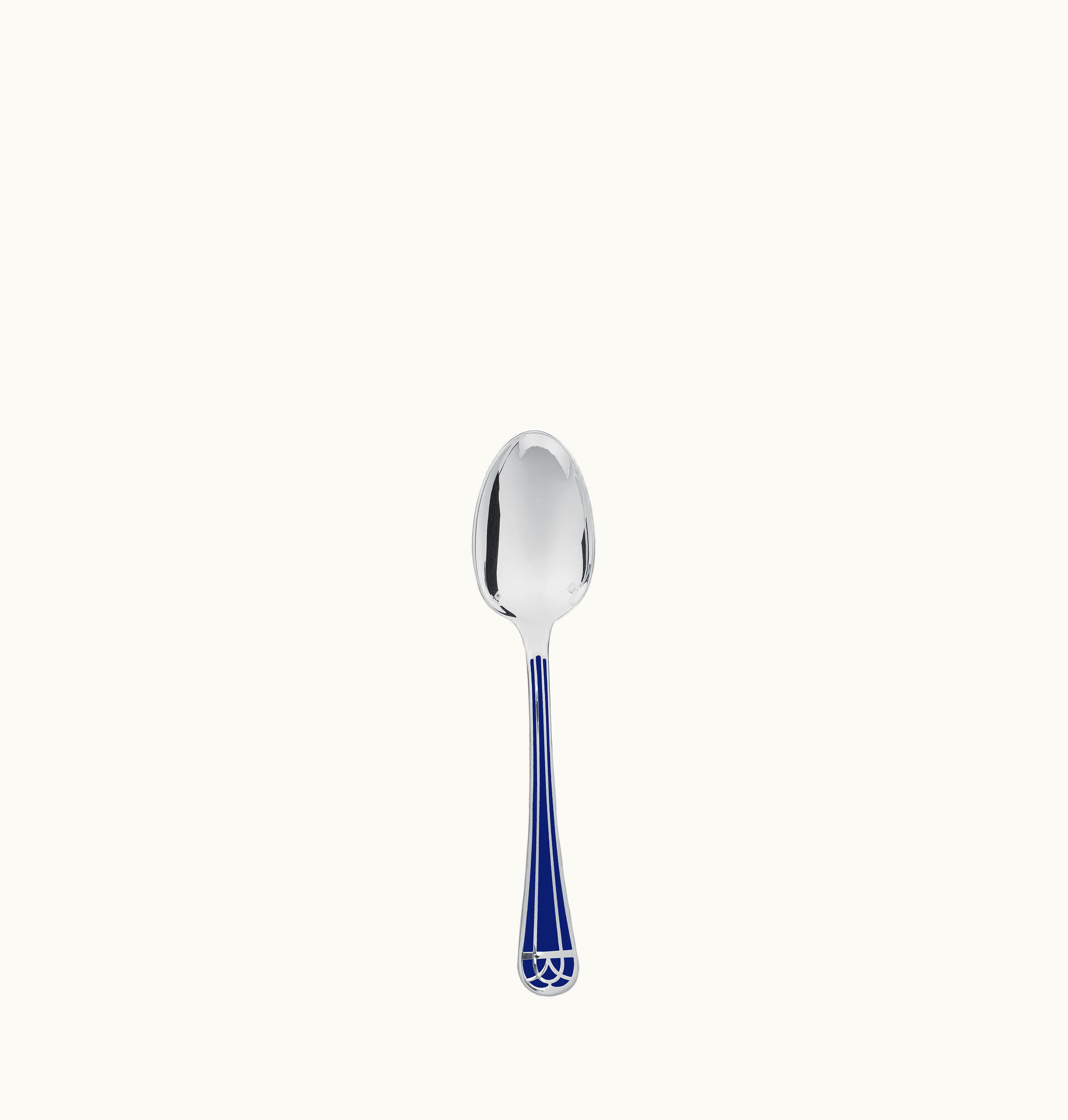 Christofle Christofle Silver-Plated After Dinner Teaspoon - Marbled Blue Talisman
