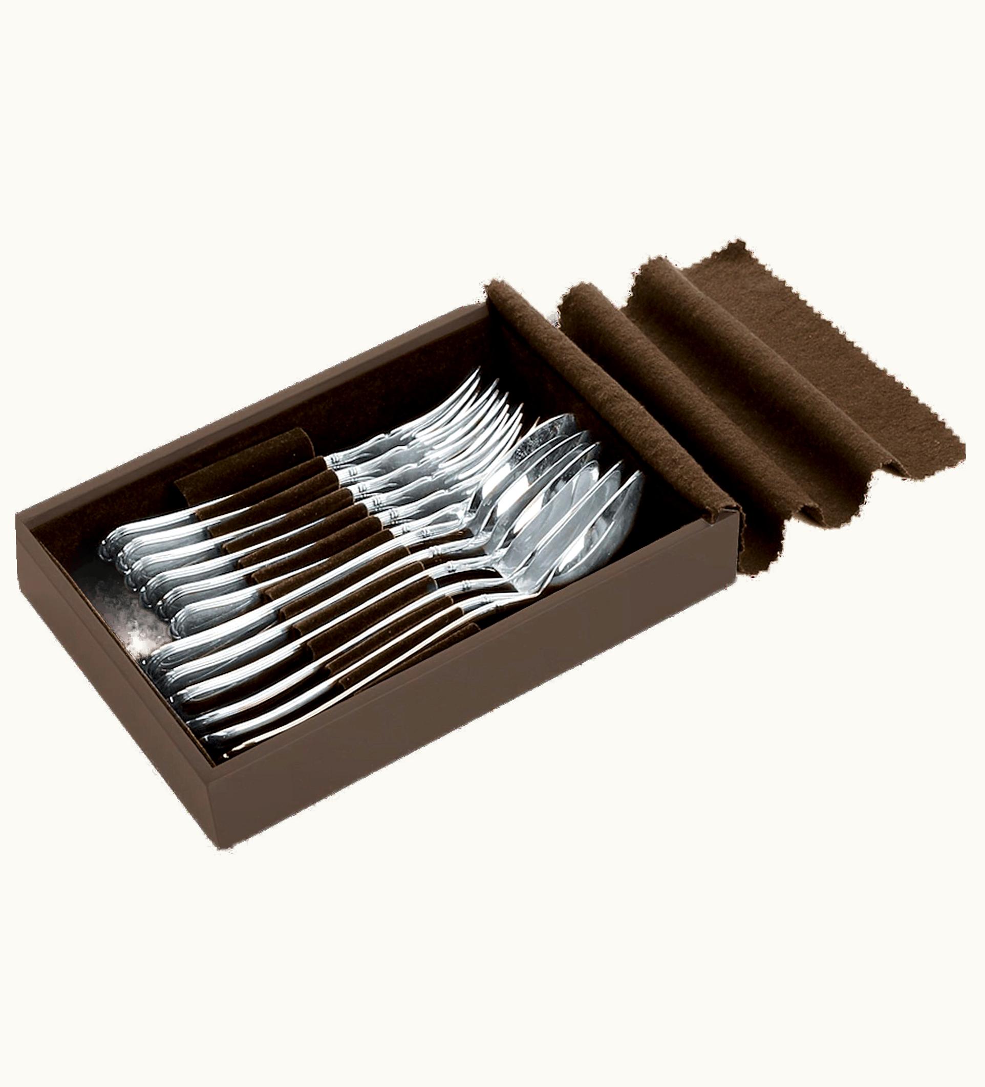 Christofle Christofle Drawer Storage Insert For 12 Pieces, Flatware Not Included Silver Care