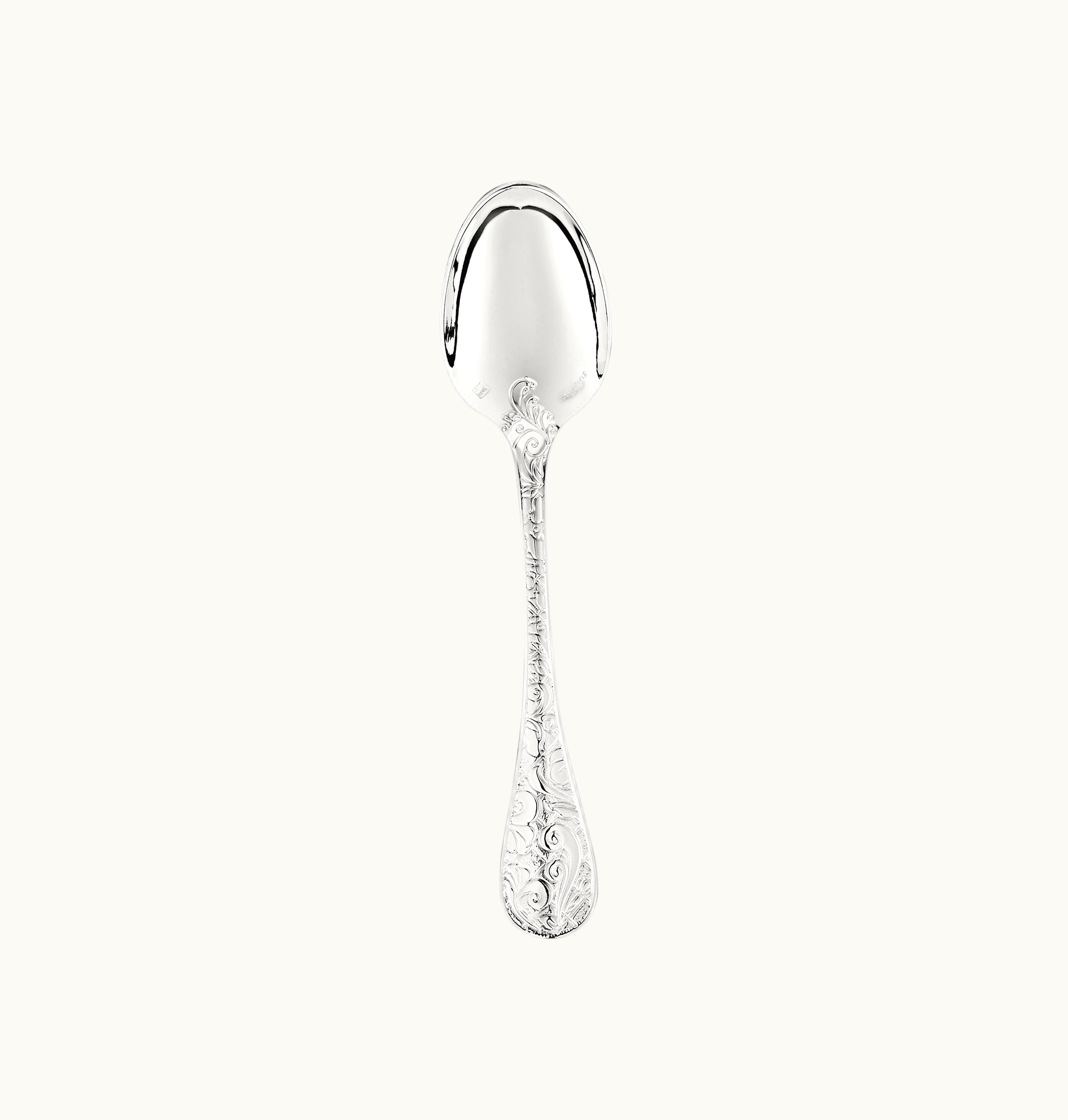 Christofle Christofle Silver Plated Espresso Spoon Jardin d'Eden Jardin d'Eden