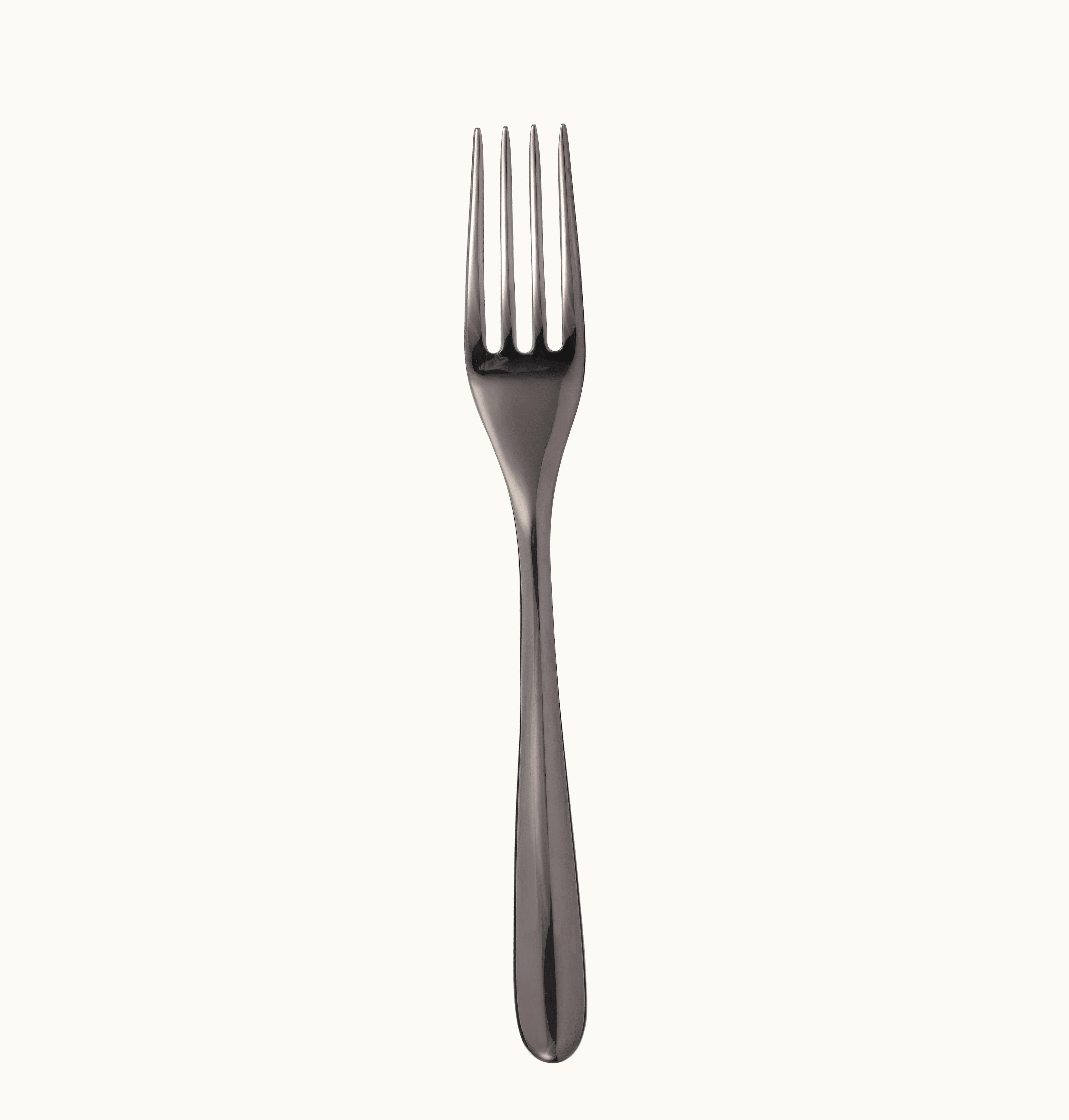 Christofle Black Stainless Steel Table Fork L'Ame De Christofle