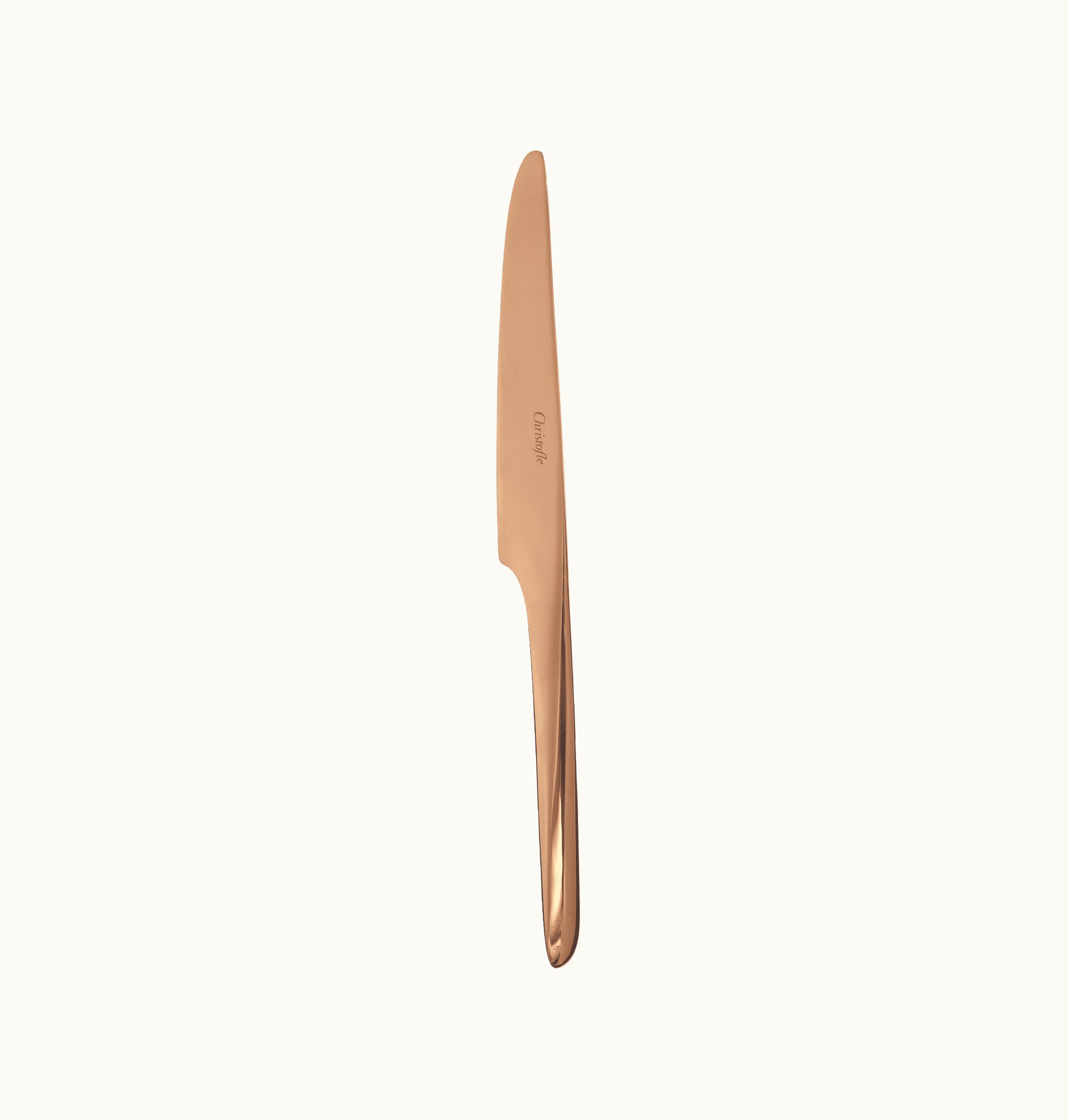 Christofle Copper Stainless Steel Dessert Knife L'Ame De Christofle