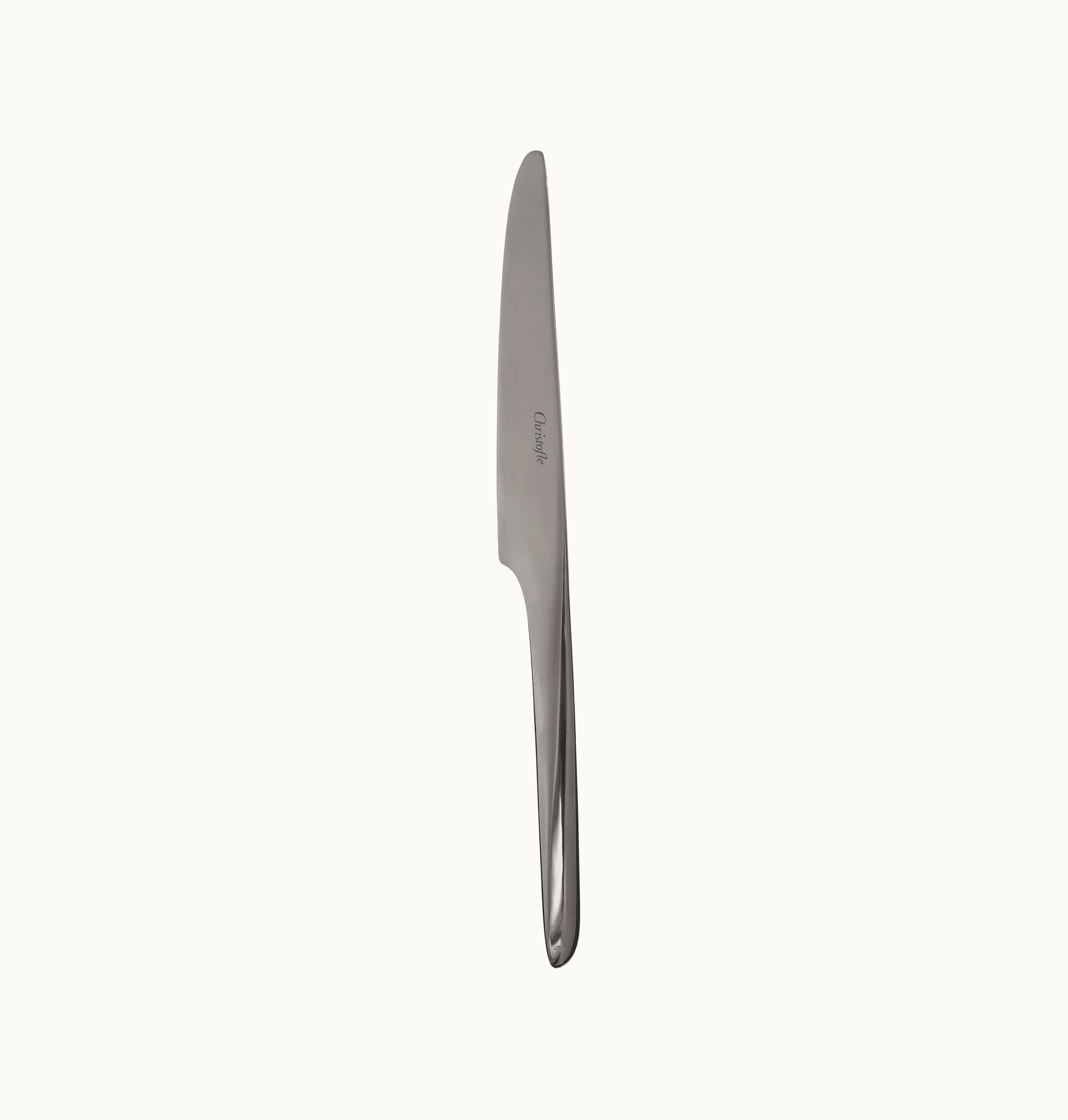 Christofle Black Stainless Steel Dessert Knife L'Ame De Christofle