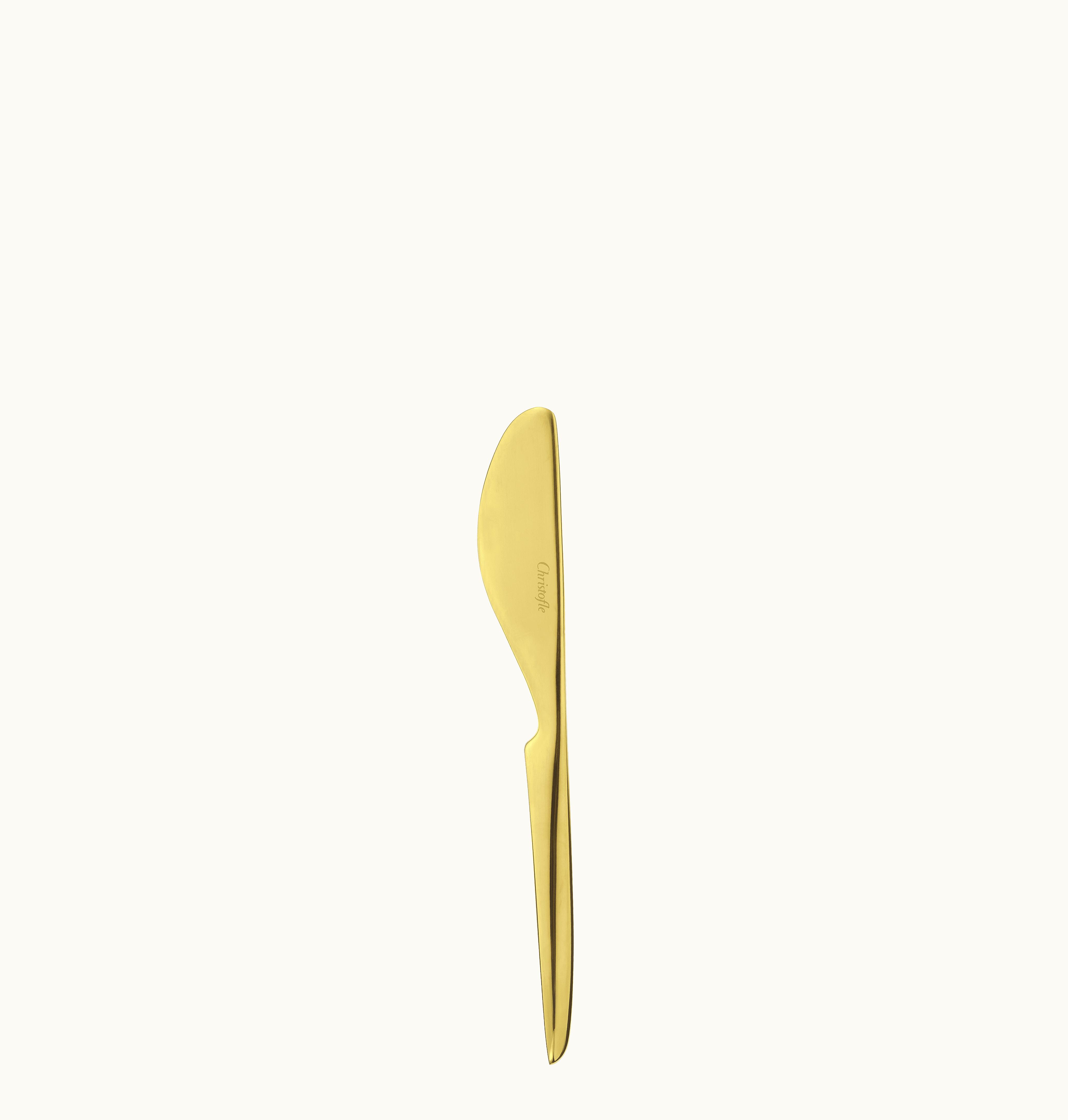 Christofle Gold Stainless Steel Butter Spreader L'Ame De Christofle