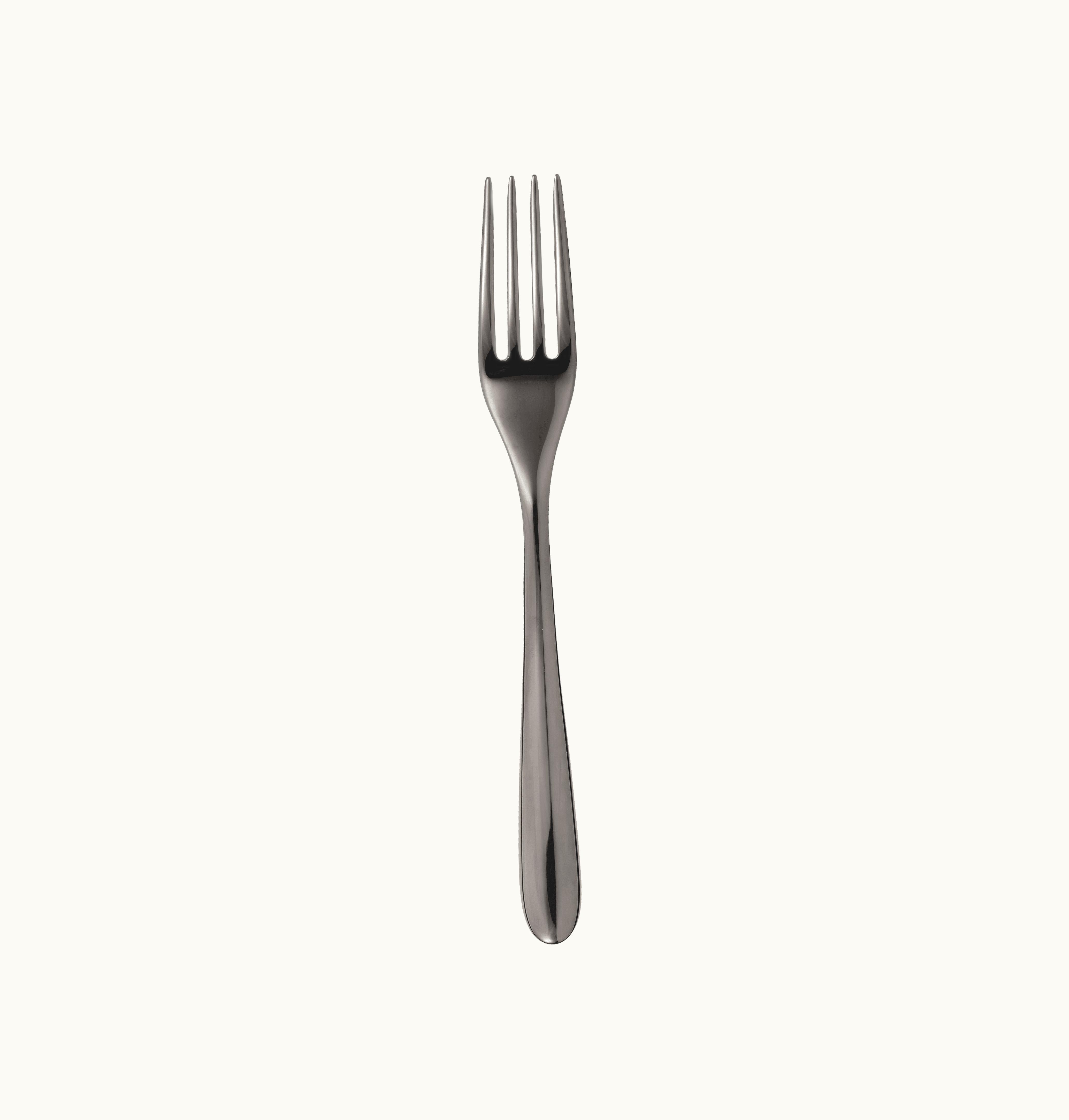 Christofle Black Stainless Steel Dessert Fork L'Ame De Christofle