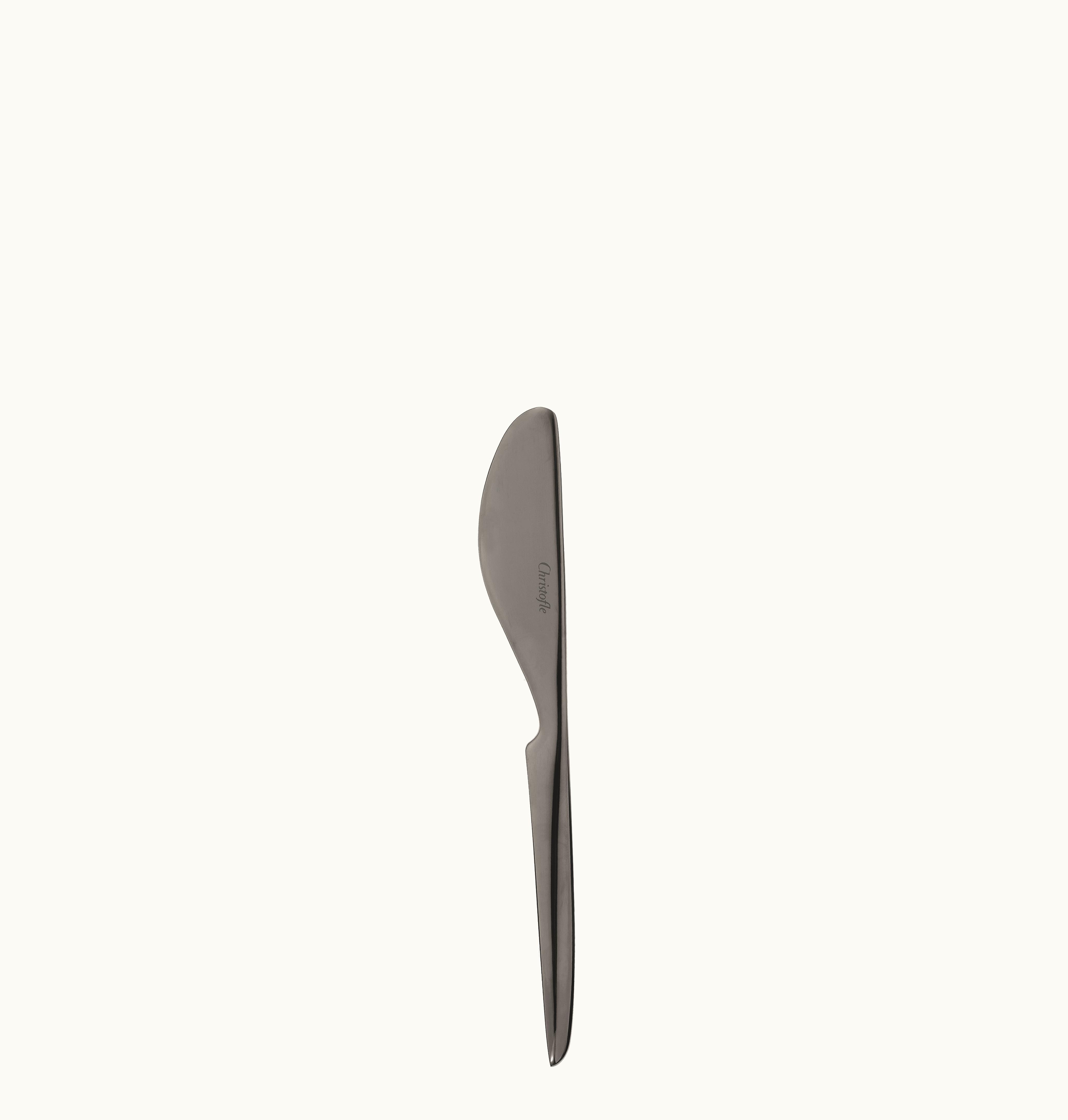 Christofle Black Stainless Steel Butter Spreader L'Ame De Christofle