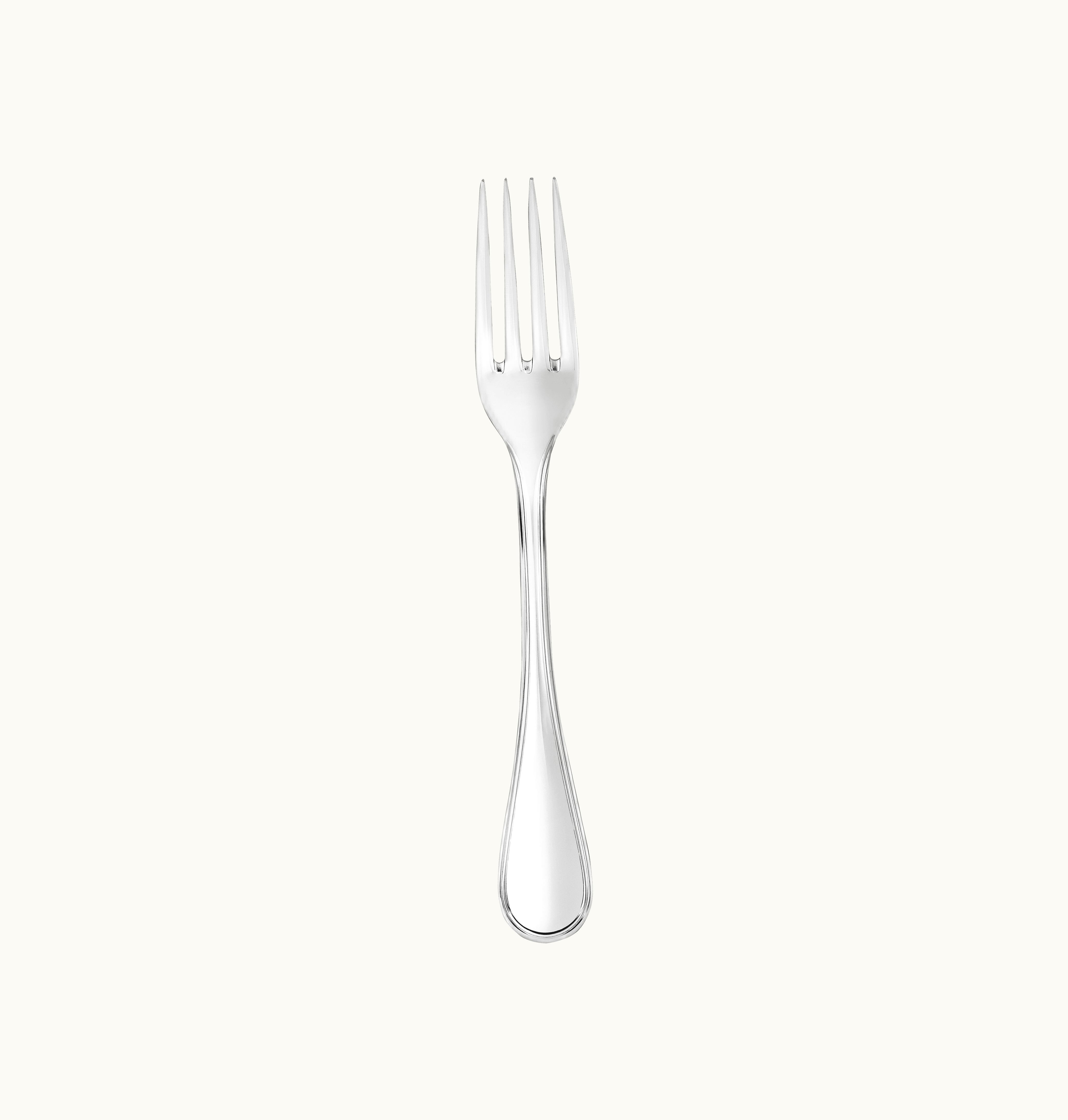 Christofle Christofle Stainless Steel Dessert Fork Albi Acier