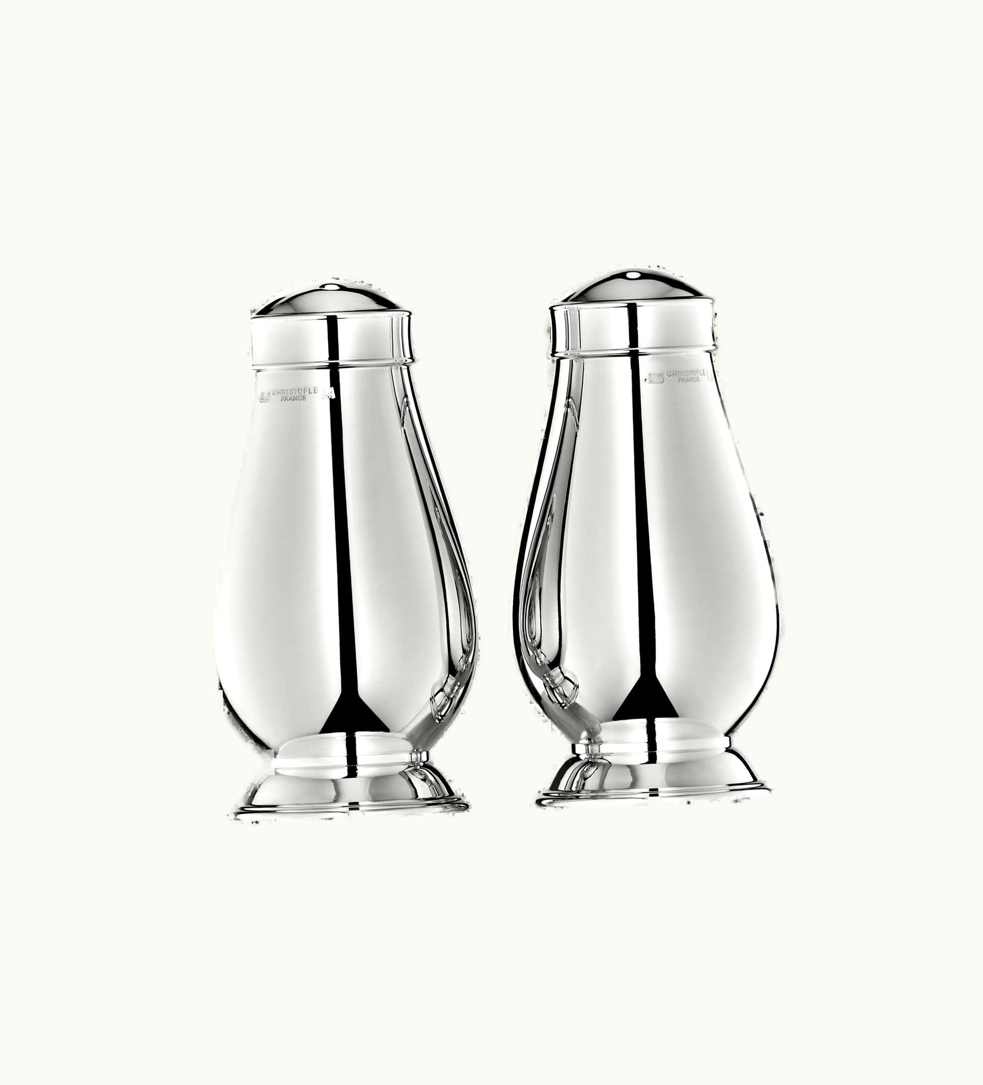Christofle Christofle Silver-Plated Salt & Pepper Shaker Set Albi