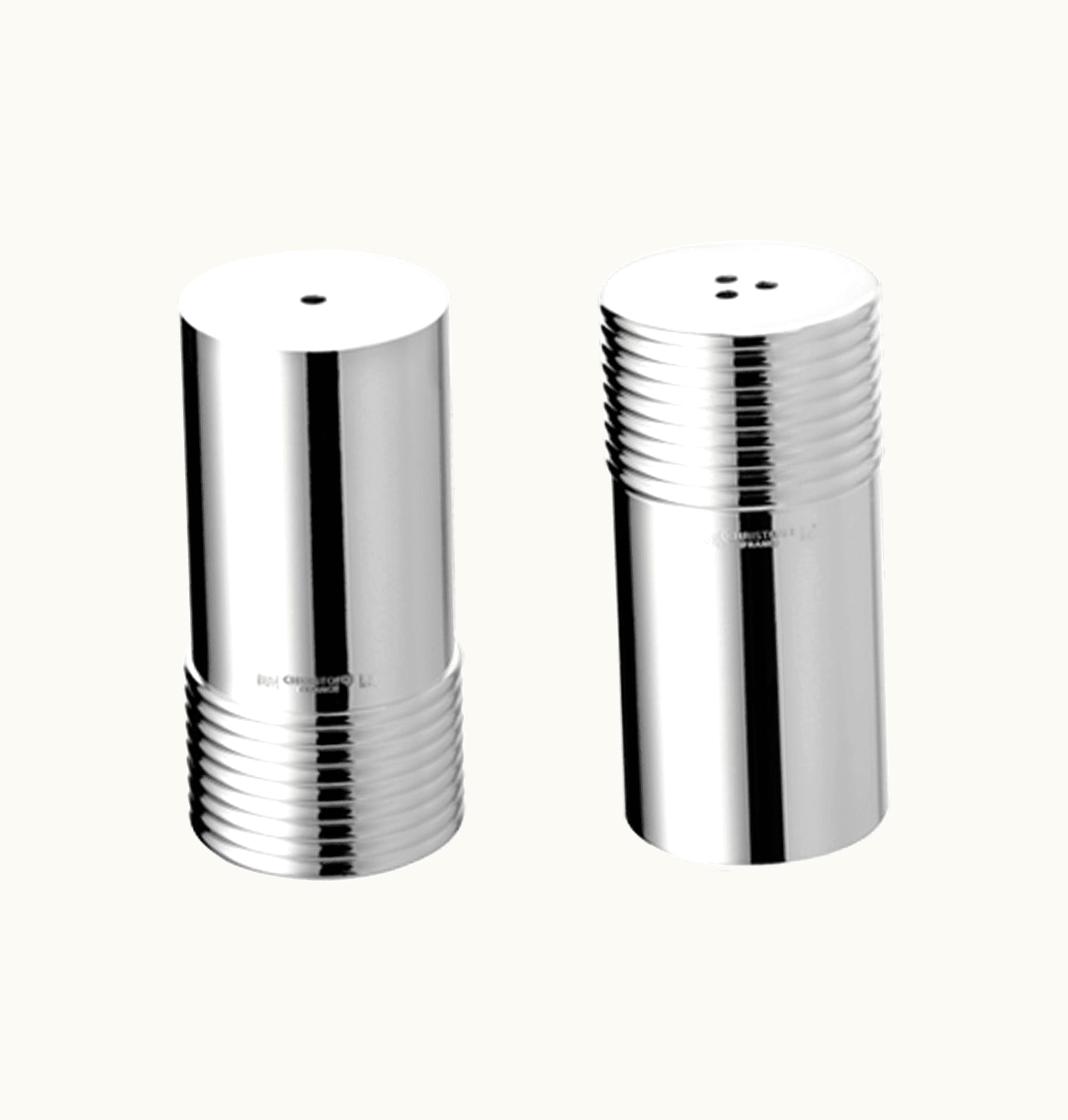 Christofle Christofle Silver-Plated Salt & Pepper Shaker Set K+t
