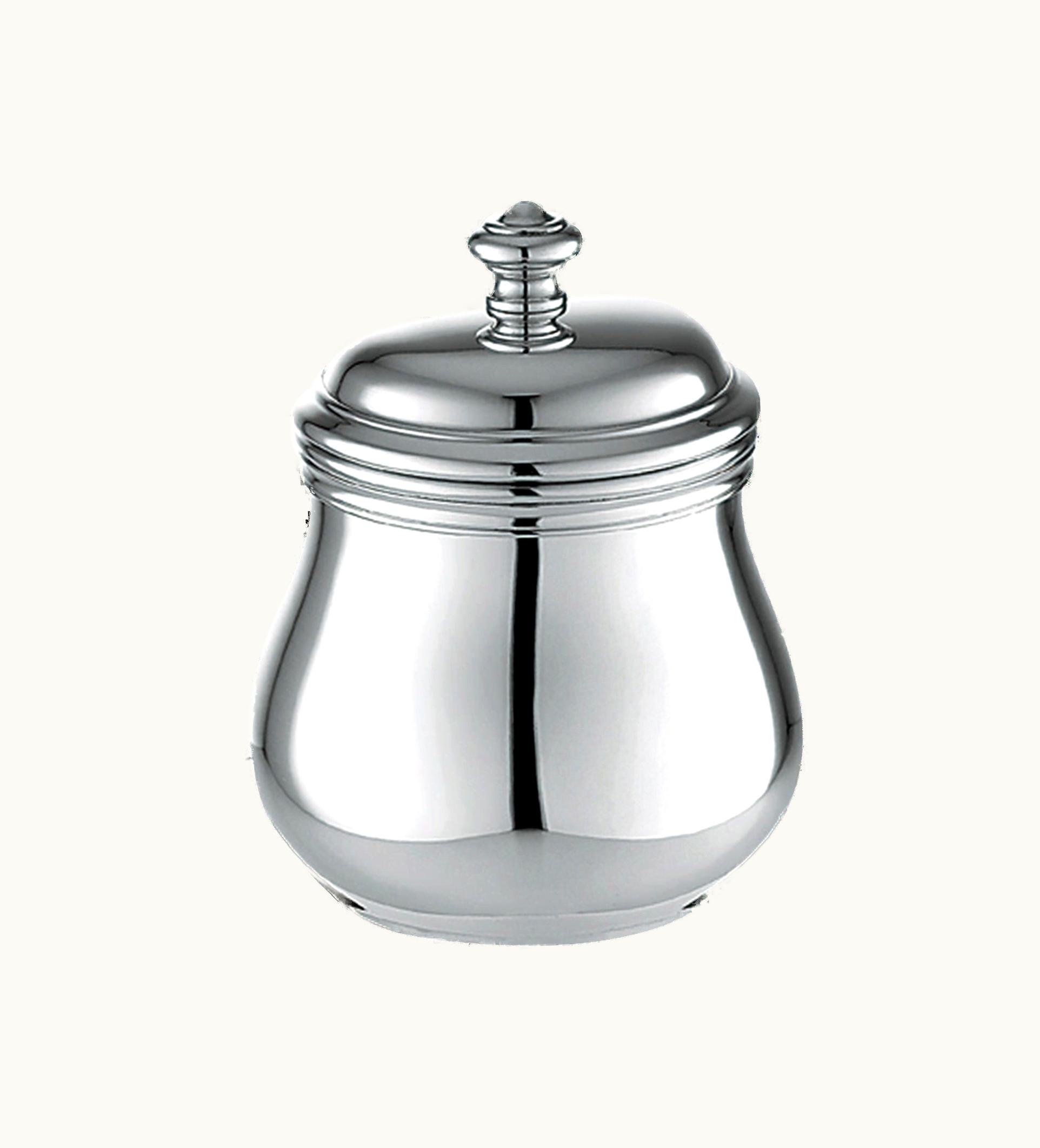 Christofle Christofle Silver Plated Individual Sugar Bowl Albi Albi