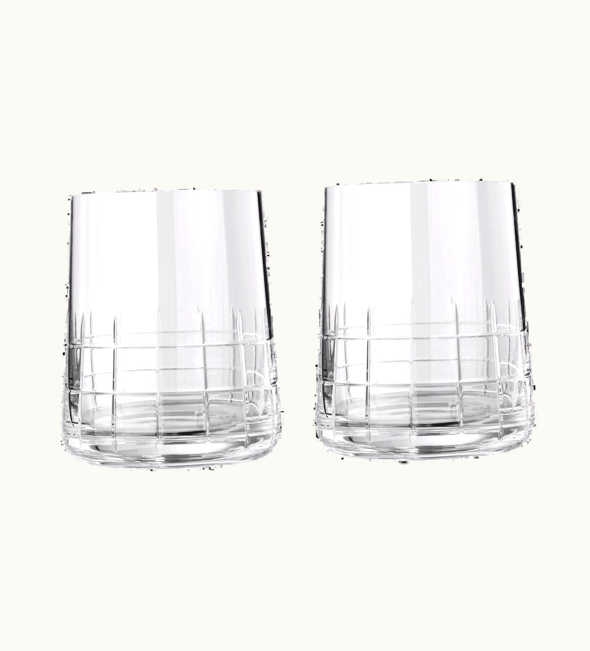 Christofle Christofle Set Of 2 Crystal Water Goblets Graphik