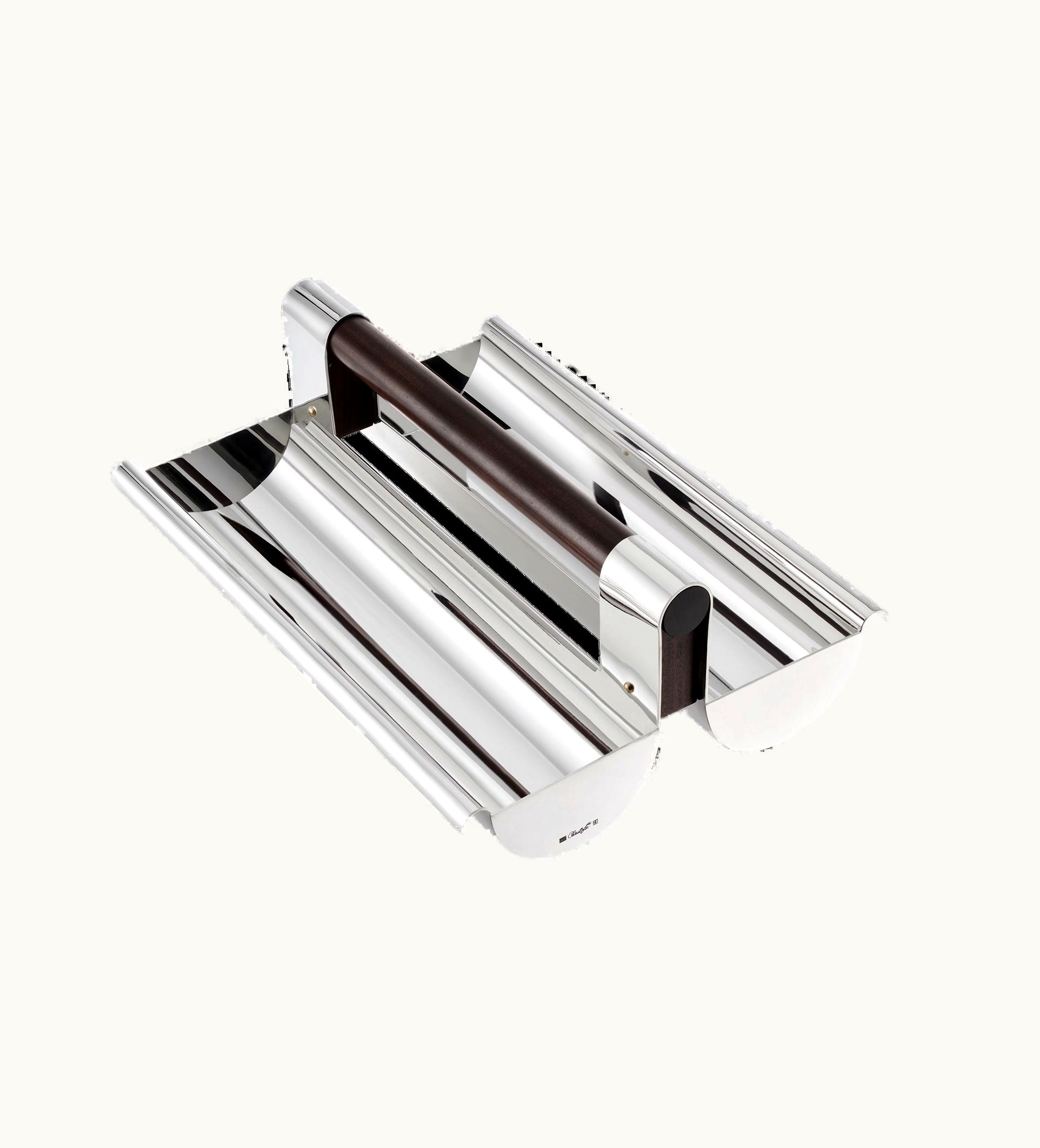 Christofle Christofle Silver-plated Double Bowl Fruit Basket Fjerdingstad