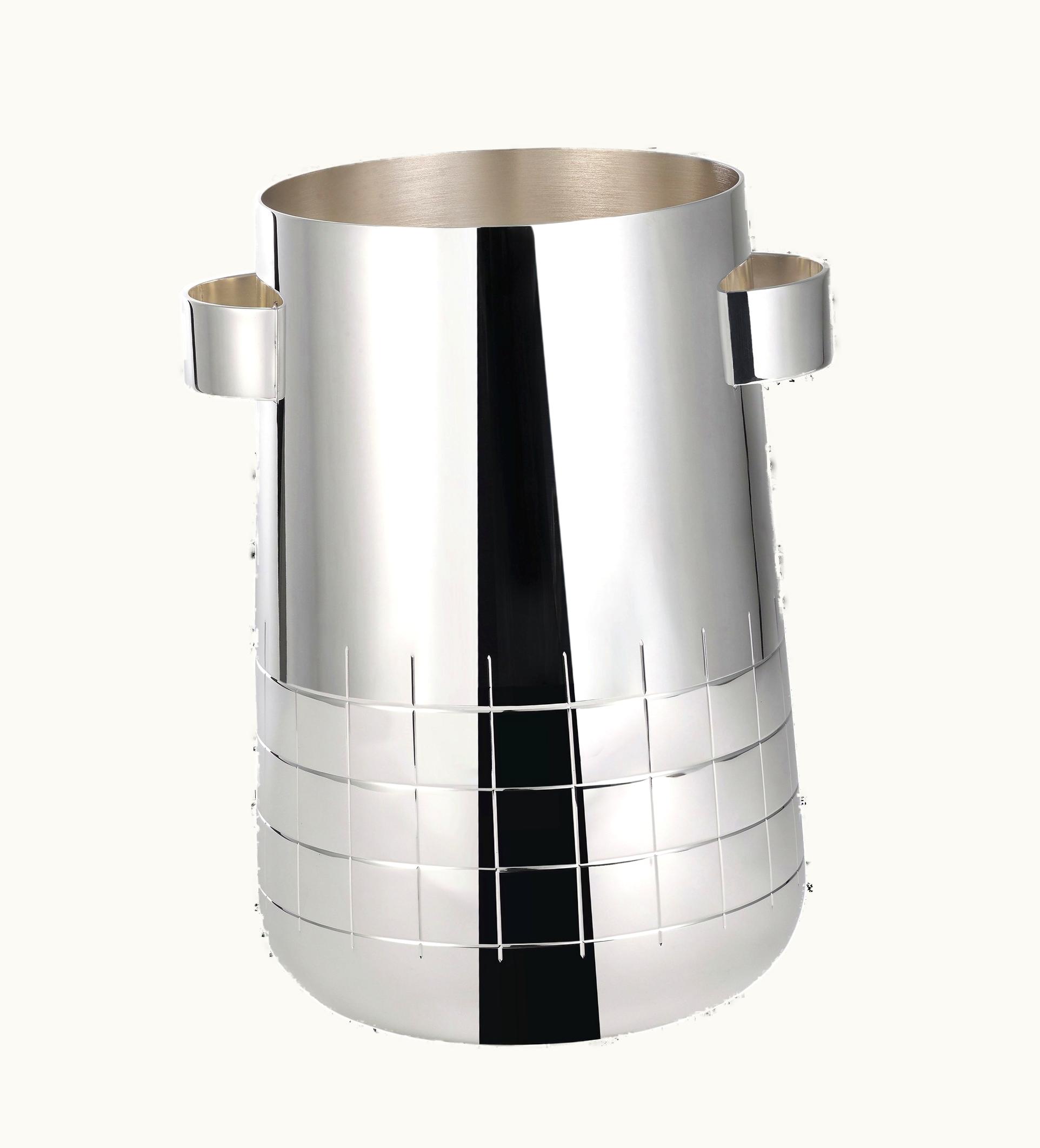 Christofle Christofle Silver Plated Wine Cooler Graphik