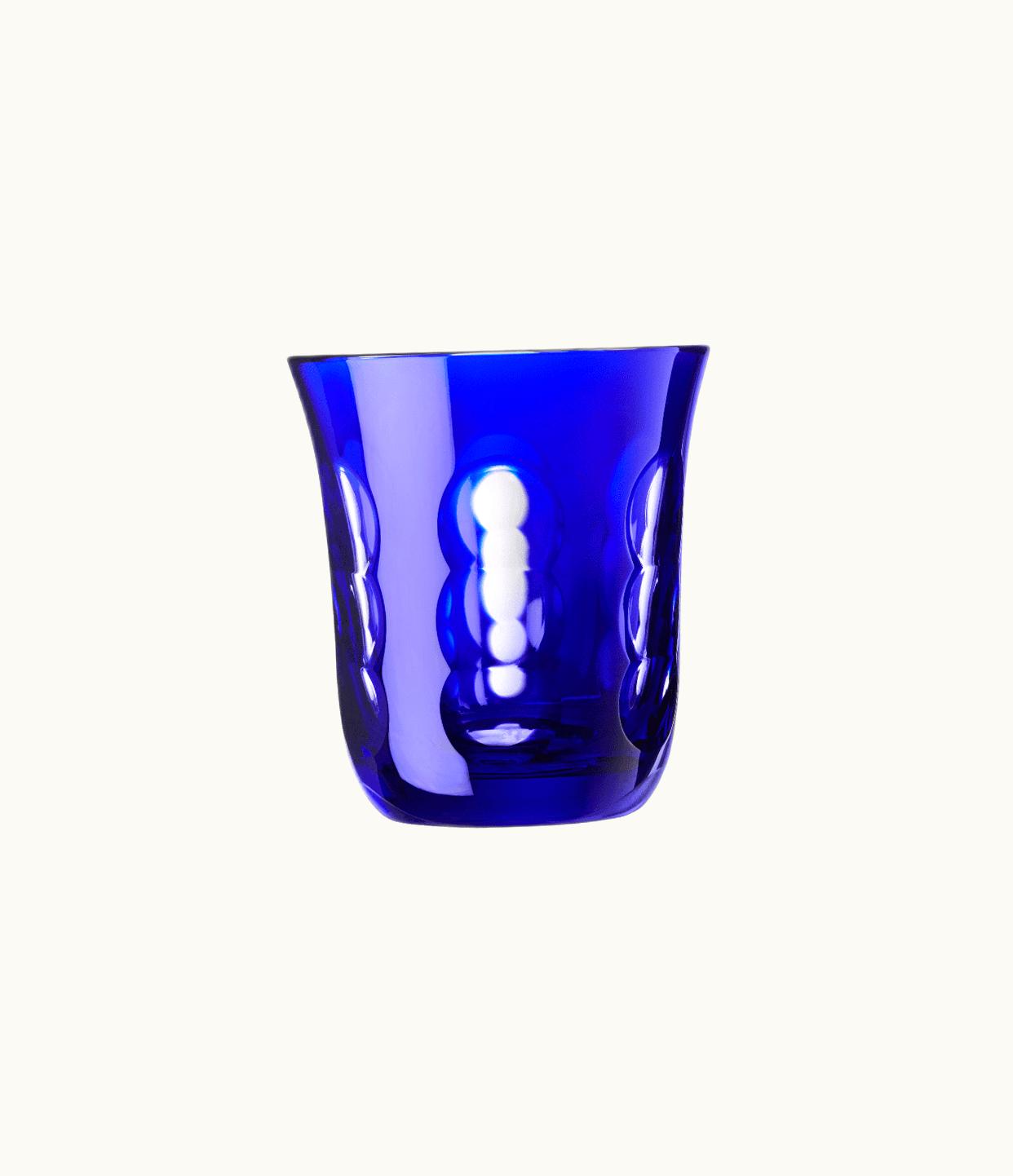 Christofle Christofle Blue Crystal Water Glass Kawali