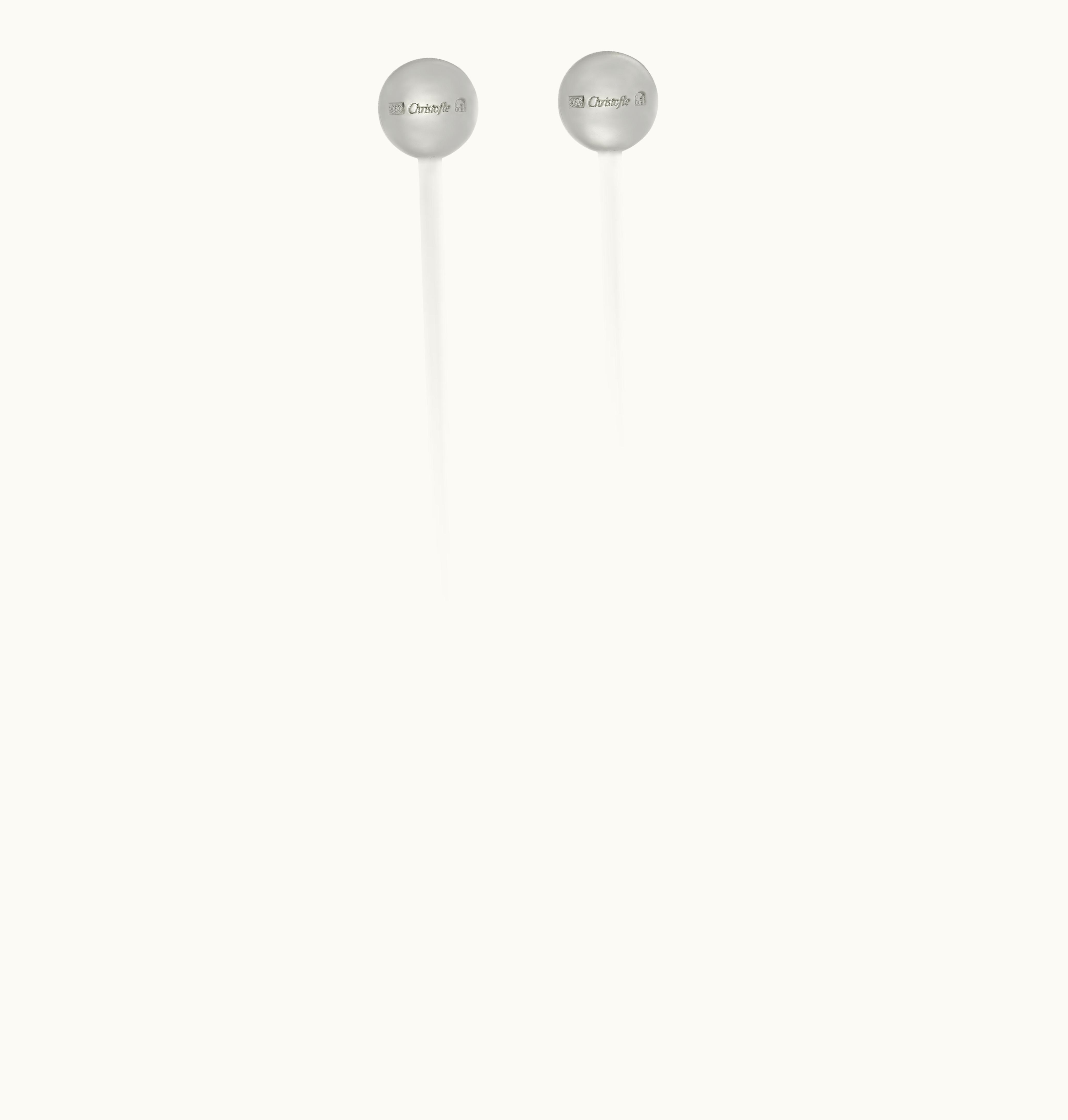 Christofle Christofle Silver Plated Set Of 2 Cocktail Stirrers Uni Uni