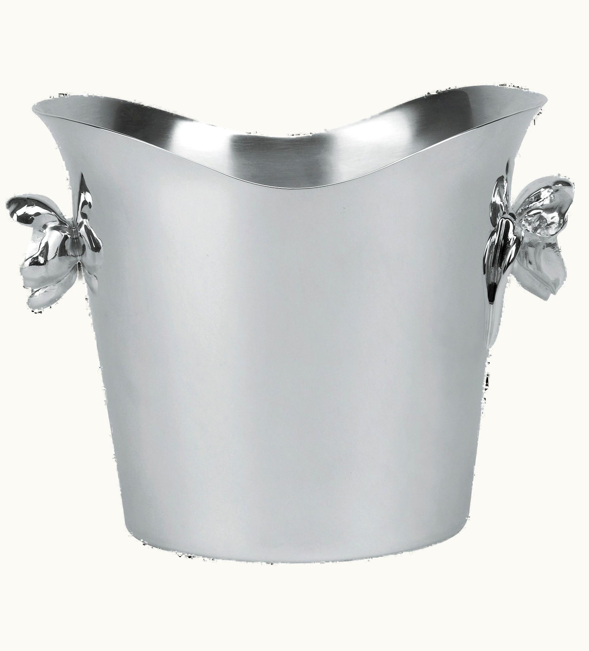 Christofle Christofle Silver-Plated Ice Bucket Anemone