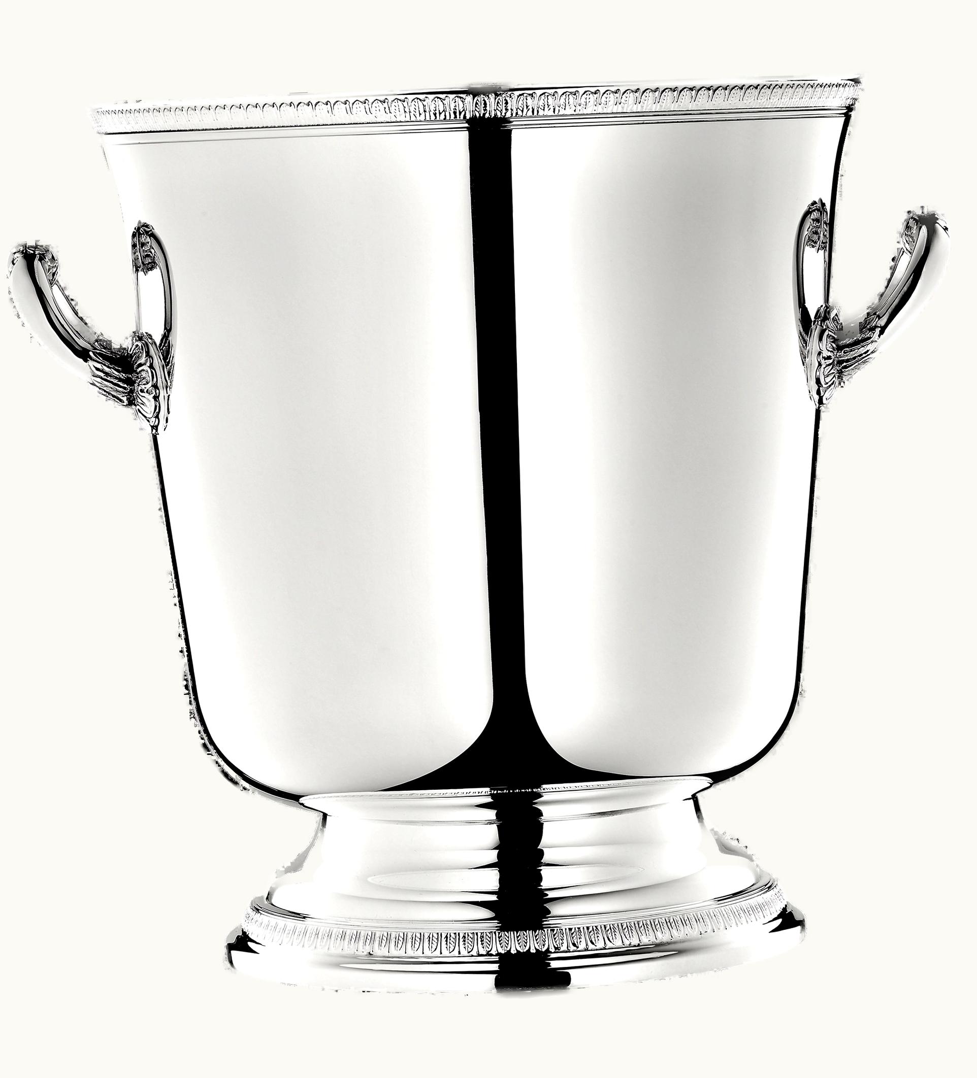 Christofle Christofle Silver Plated Champagne Bucket Malmaison Malmaison