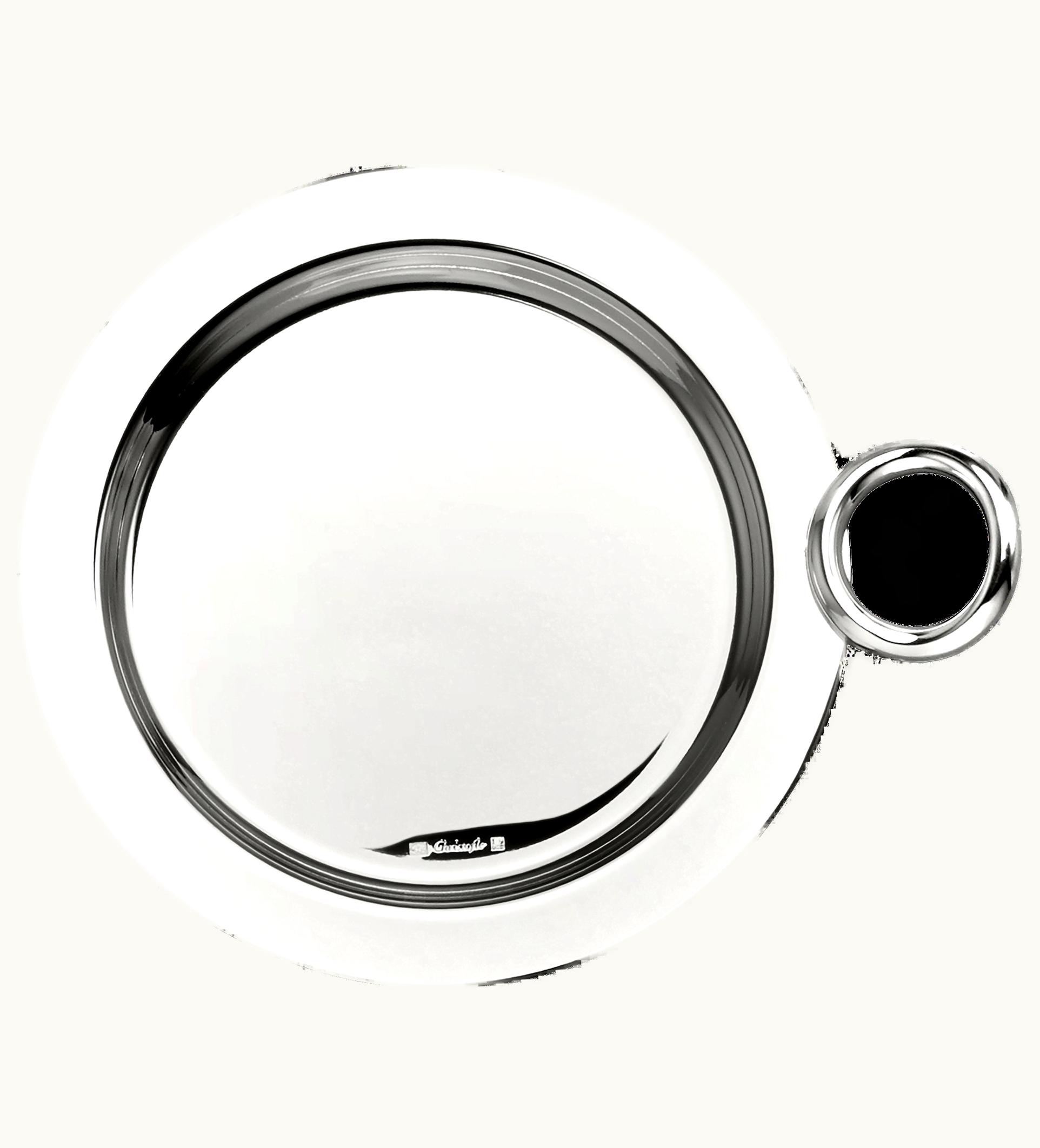 Christofle Christofle Silver-Plated Bottle / Carafe Coaster Vertigo