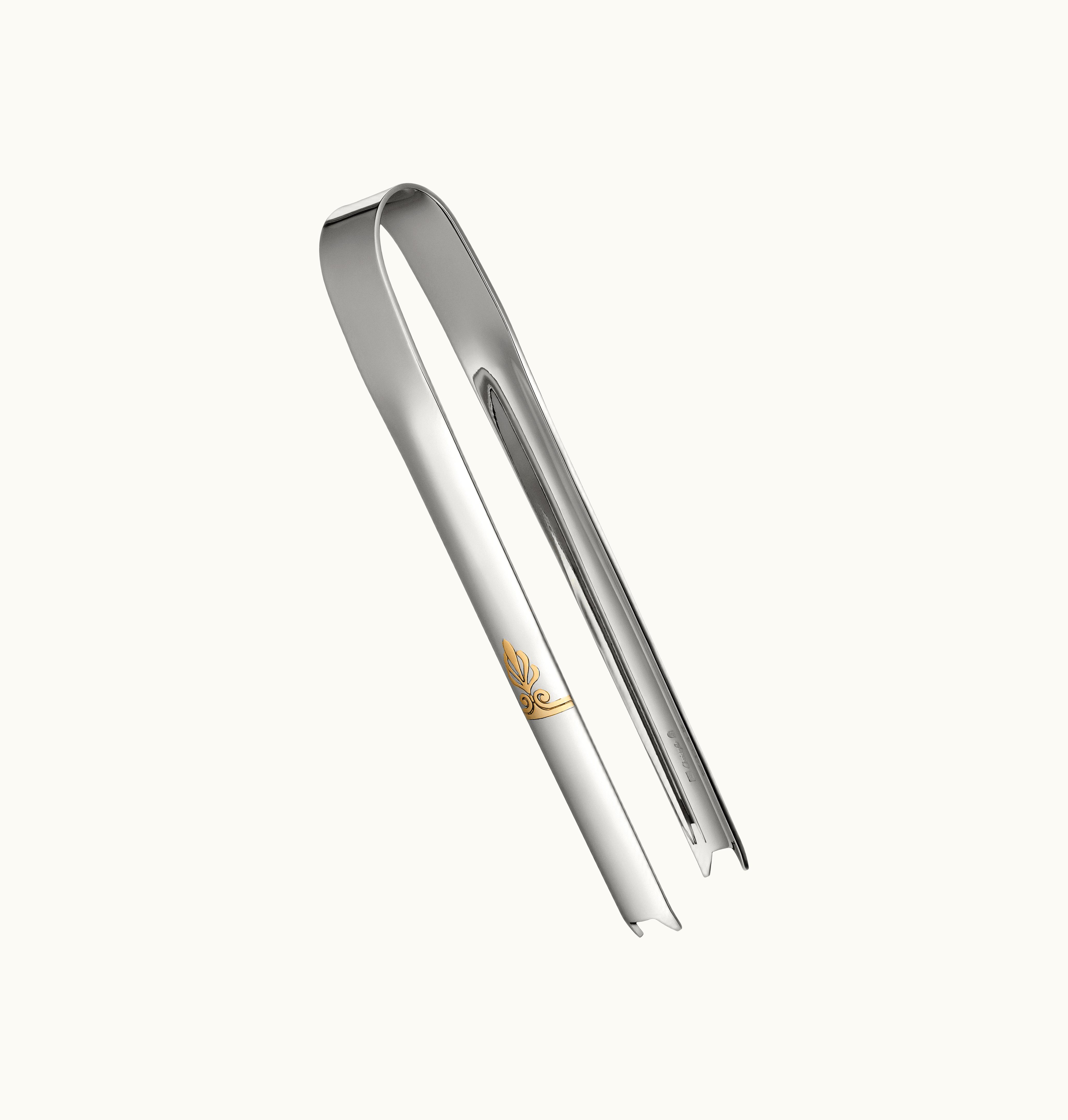 Christofle Christofle Silver-Plated Ice Tongs Malmaison