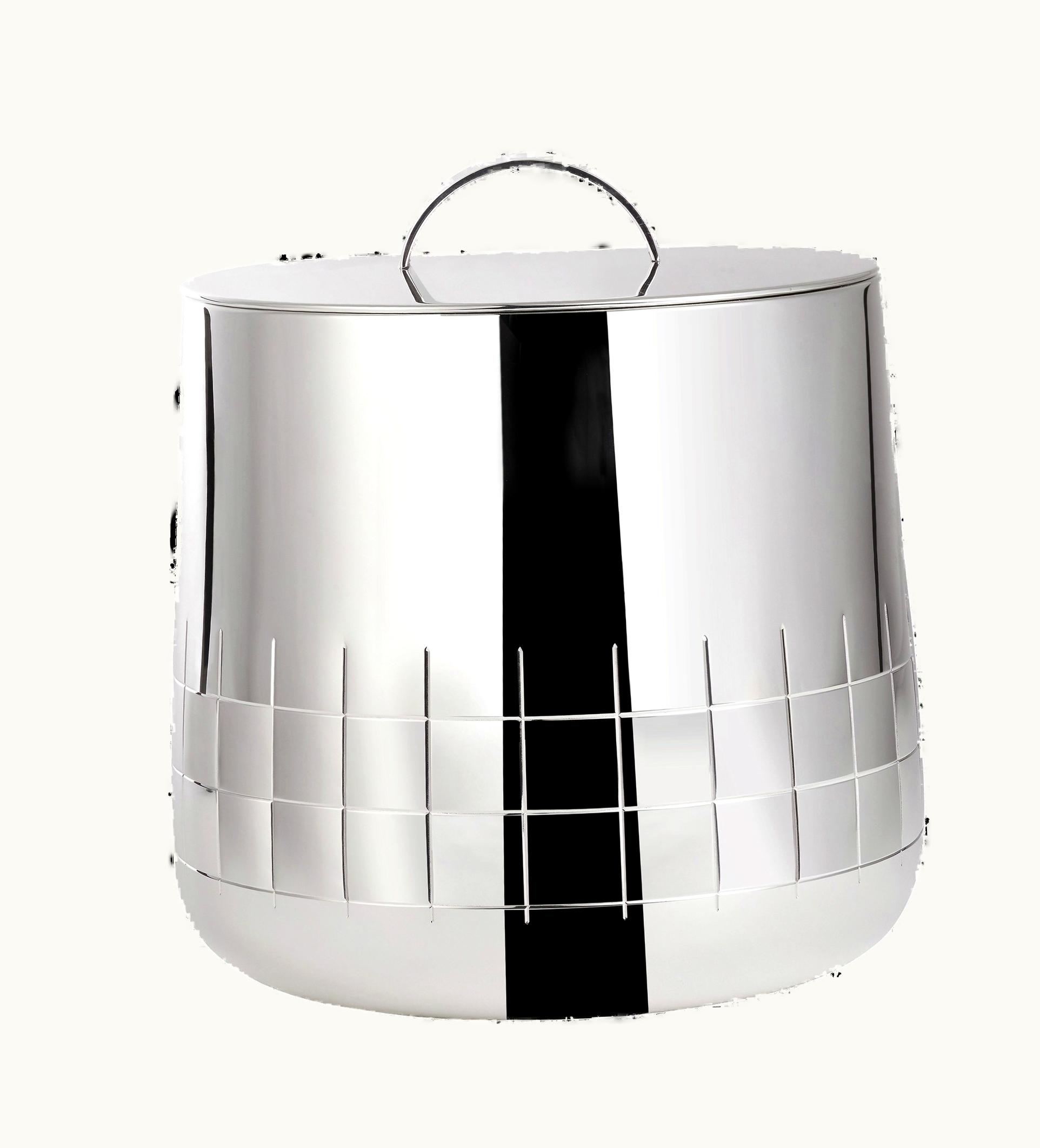 Christofle Christofle Silver Plated Insulated Bucket Graphik