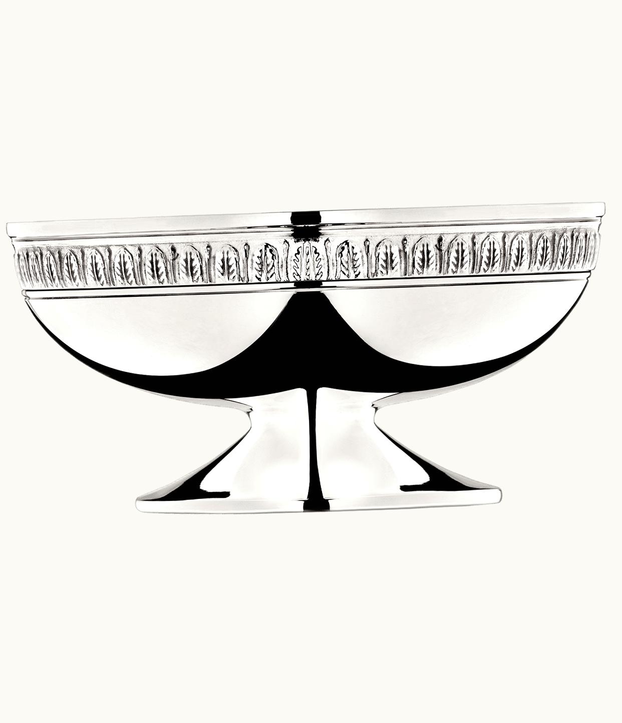 Christofle Christofle Silver-Plated Pedestal Bowl Malmaison 04225550000101