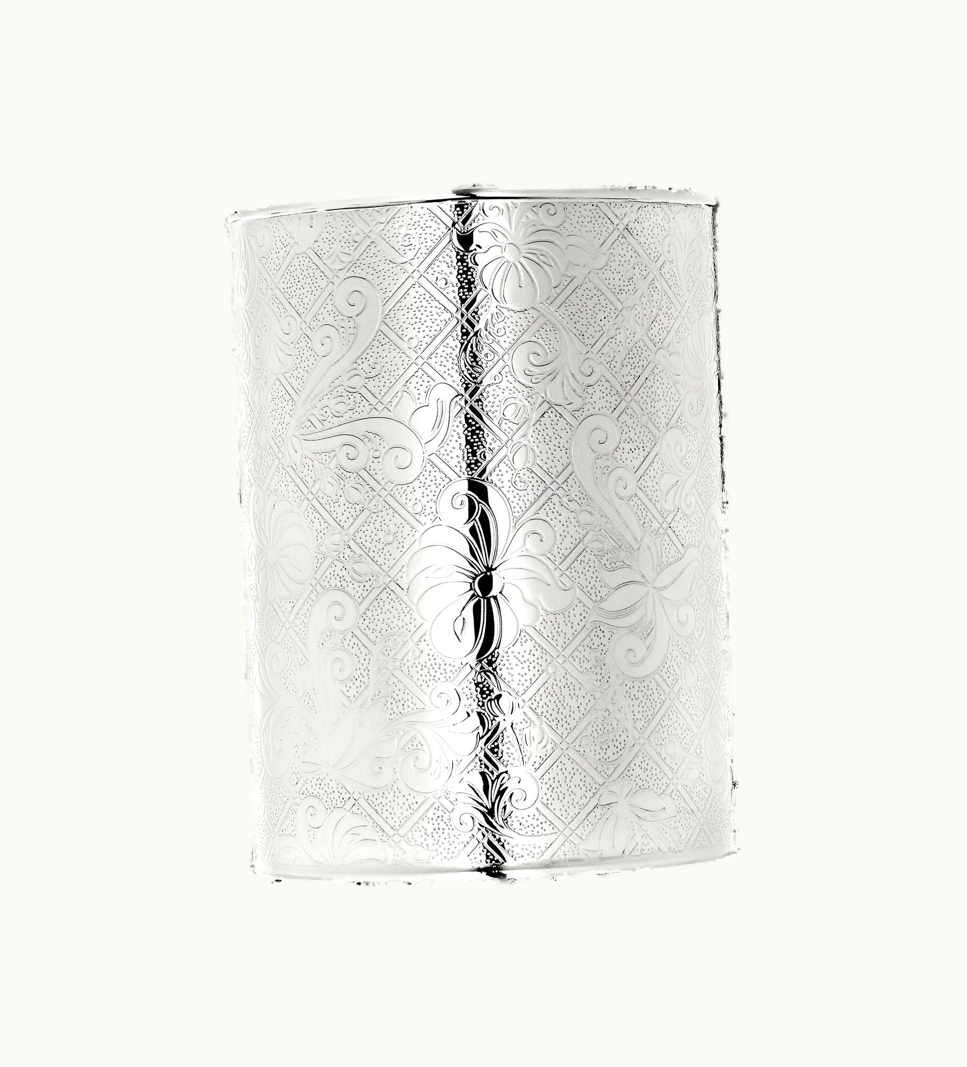 Christofle Christofle Silver-Plated Pencil Cup Jardin d'Eden