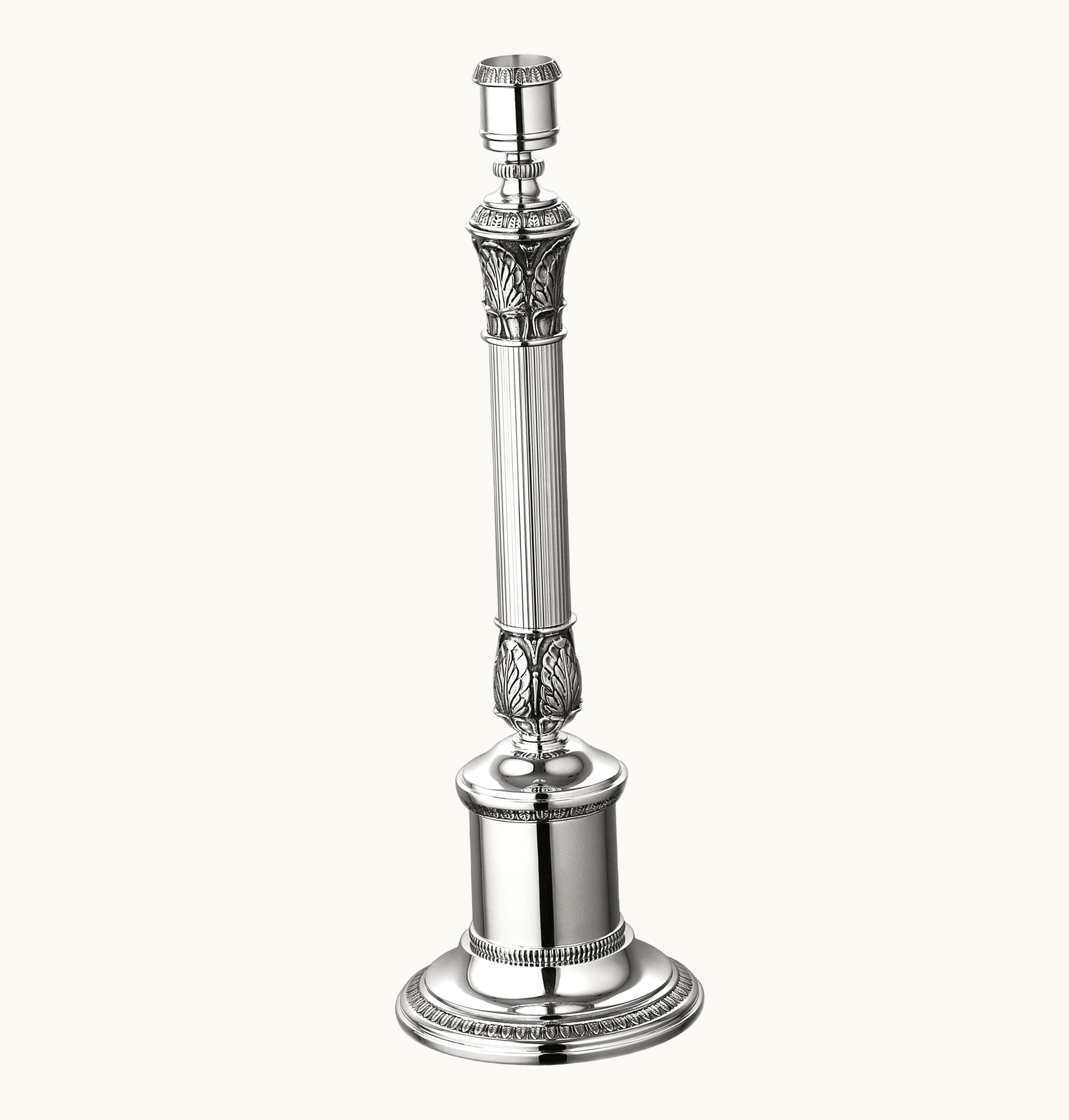 Christofle Christofle Silver Plated Candlestick Malmaison Malmaison