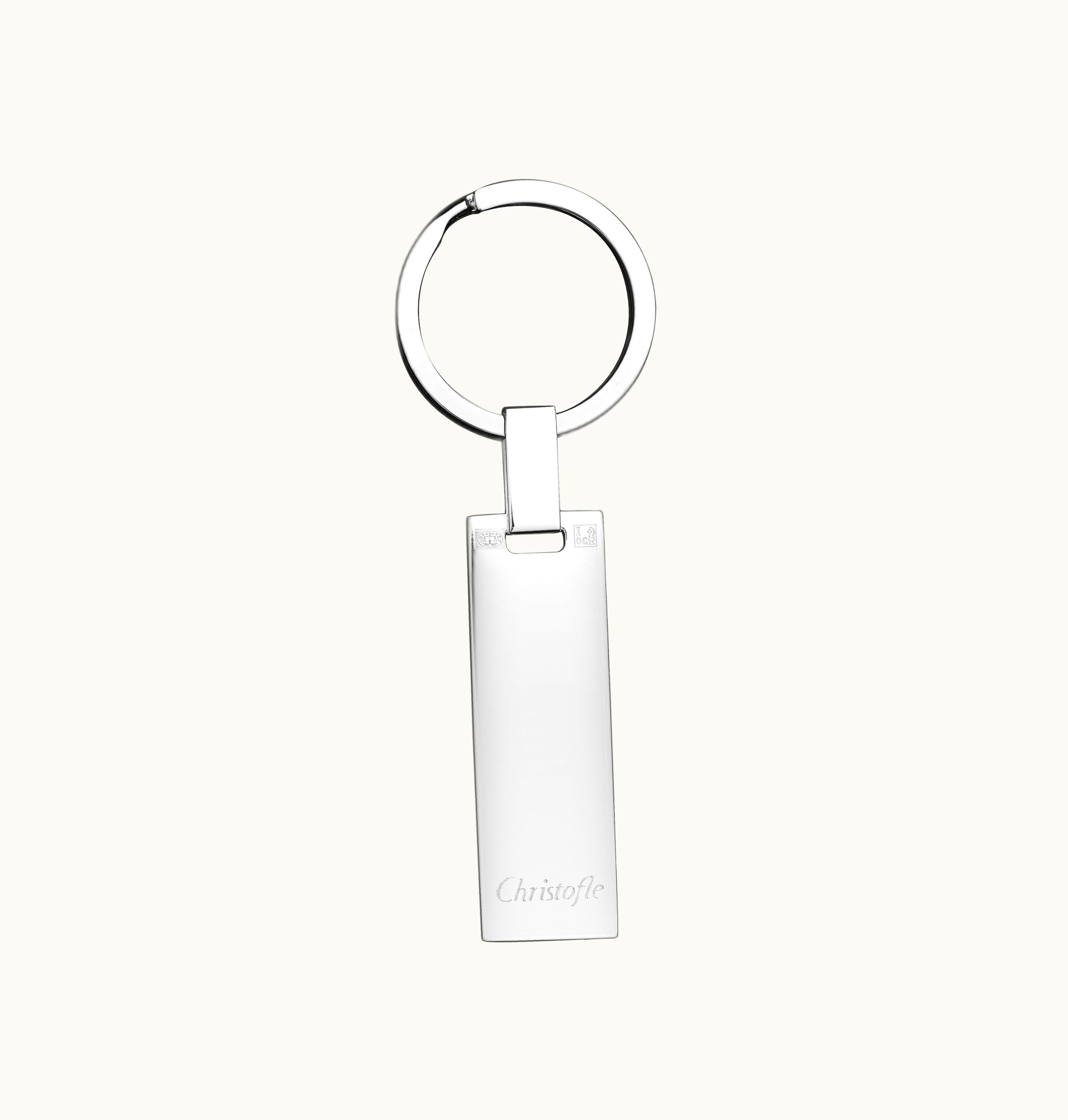 Christofle Christofle Silver-Plated Key Chain Uni