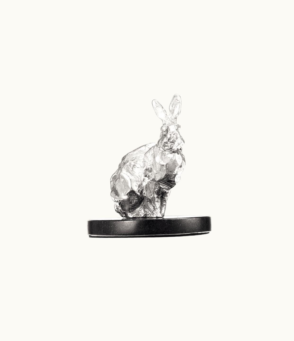Christofle Christofle Sitting Rabbit In Sterling Silver - Haute Orfèvrerie Lapin